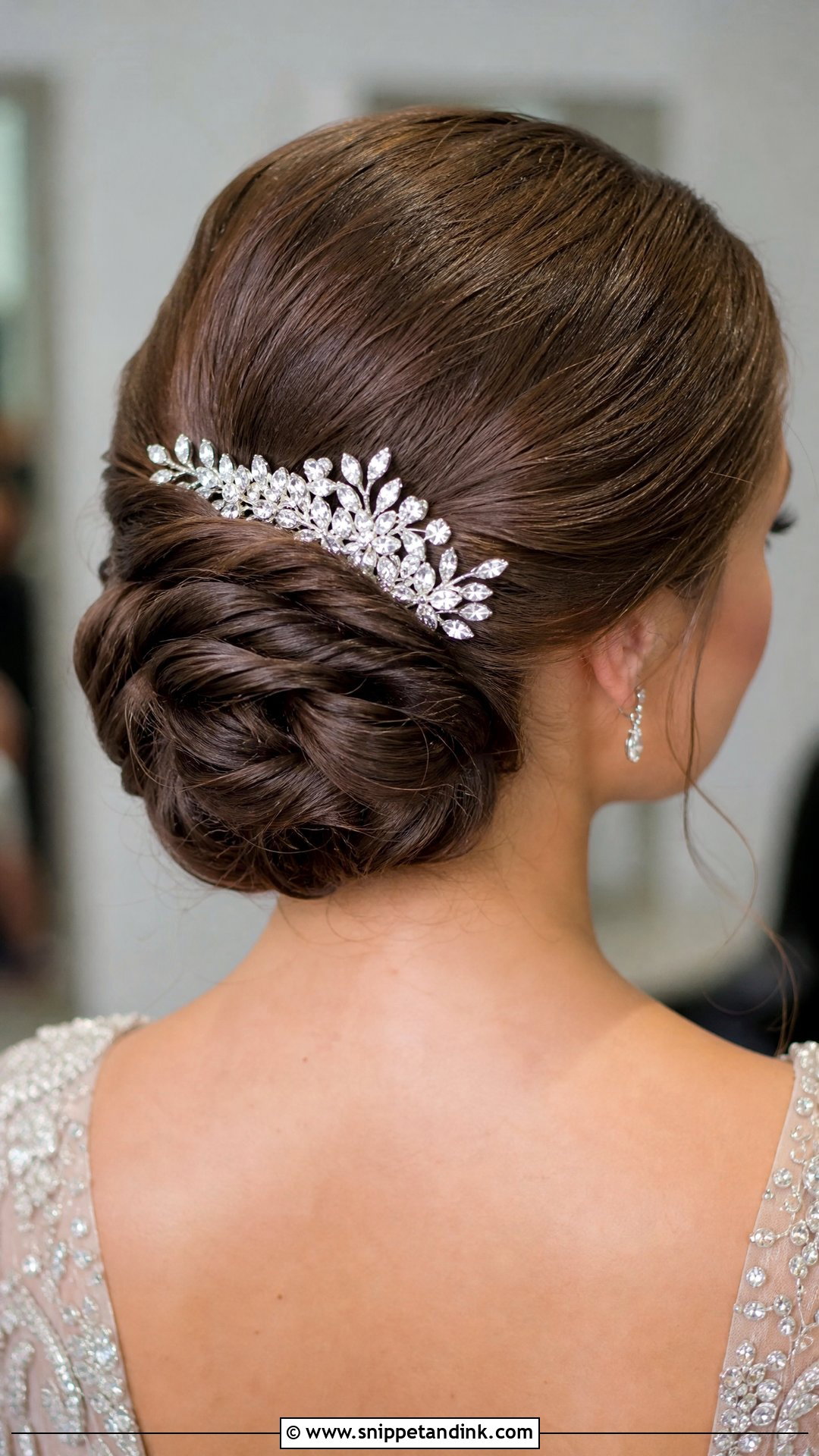Jeweled Hair Comb for Wedding Guests - Snippet and Ink - 20 Wedding Guest Hair Accessories