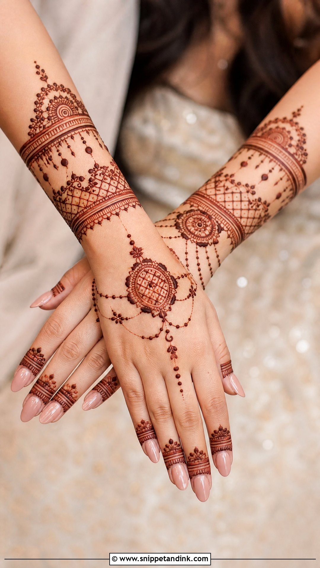 Jewellery Bridal Mehndi Half Hand - Snippet and Ink - 20 Bridal Mehndi Designs Half Hand