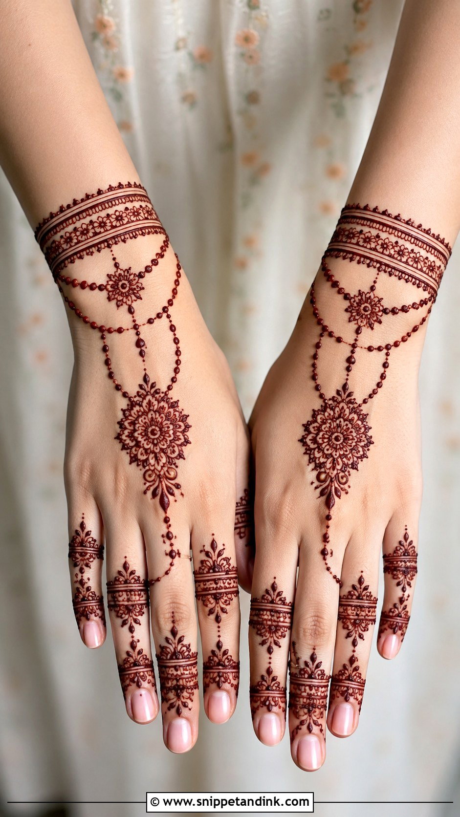 Jewellery Mehndi Design - Snippet and Ink - 35 Beautiful Mehndi Design Ideas