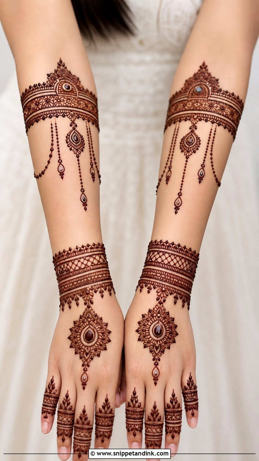 Jewelry Bajuband Mehndi Design - Snippet and Ink - 20 Bajuband Mehndi Design Ideas