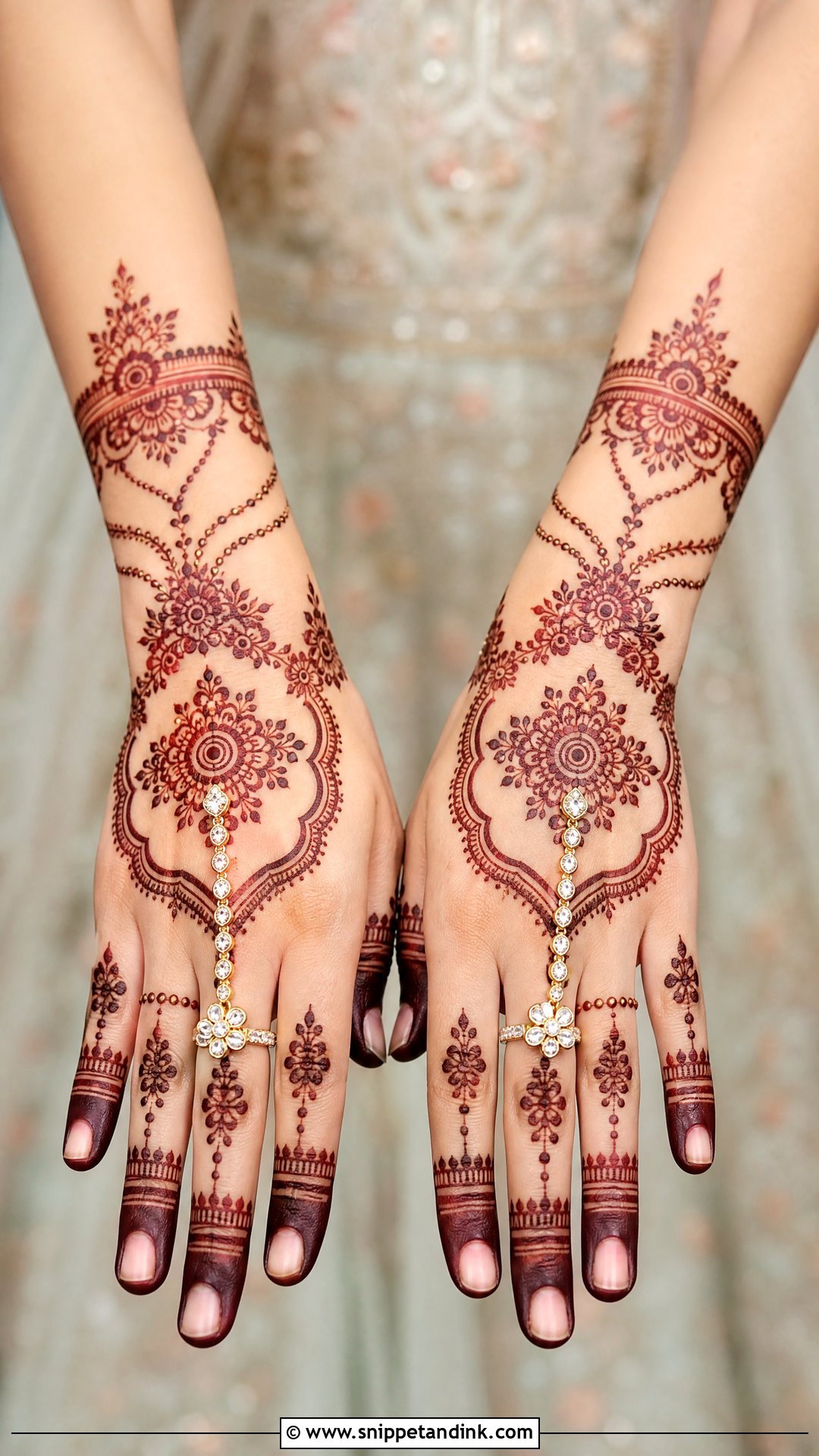 Jewelry Bridal Mehndi - Snippet and Ink - 25 Mehandi Look for Bride Ideas
