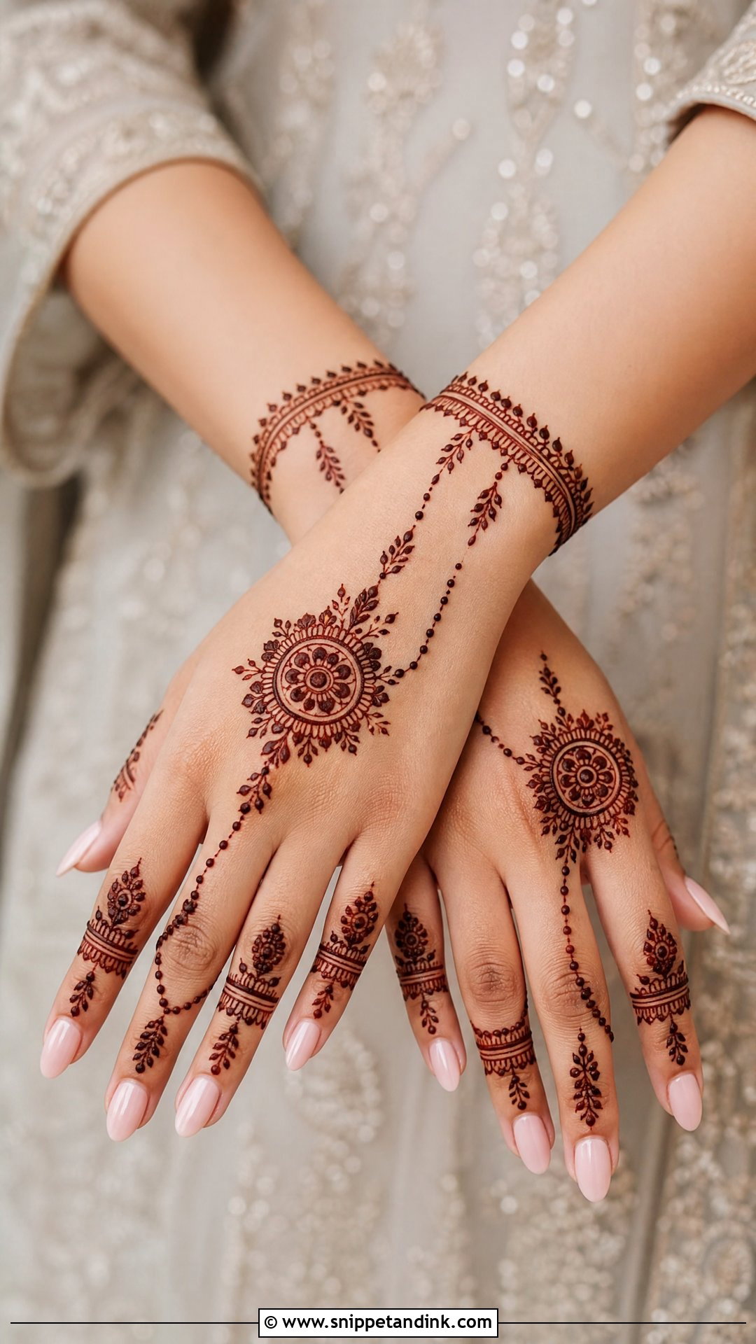 Jewelry Bridal Mehndi Back Hand - Snippet and Ink - 25 Bridal Mehndi Designs Back Hands