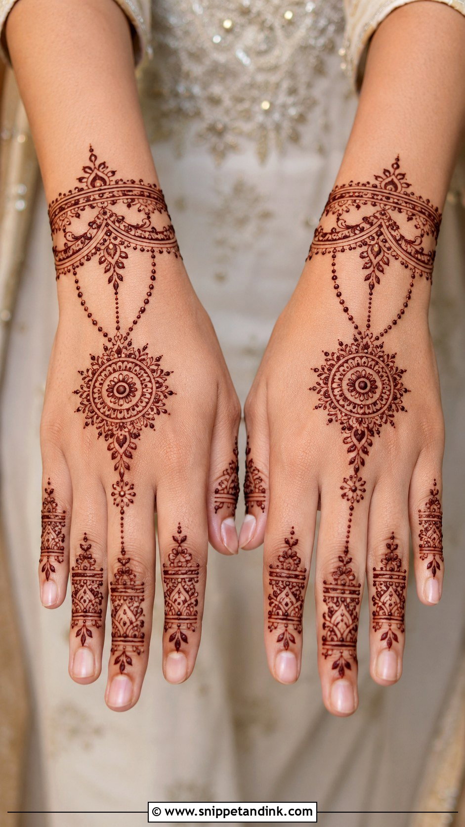 Jewelry Bridal Mehndi Design - Snippet and Ink - 35 Unique Bridal Mehndi Designs