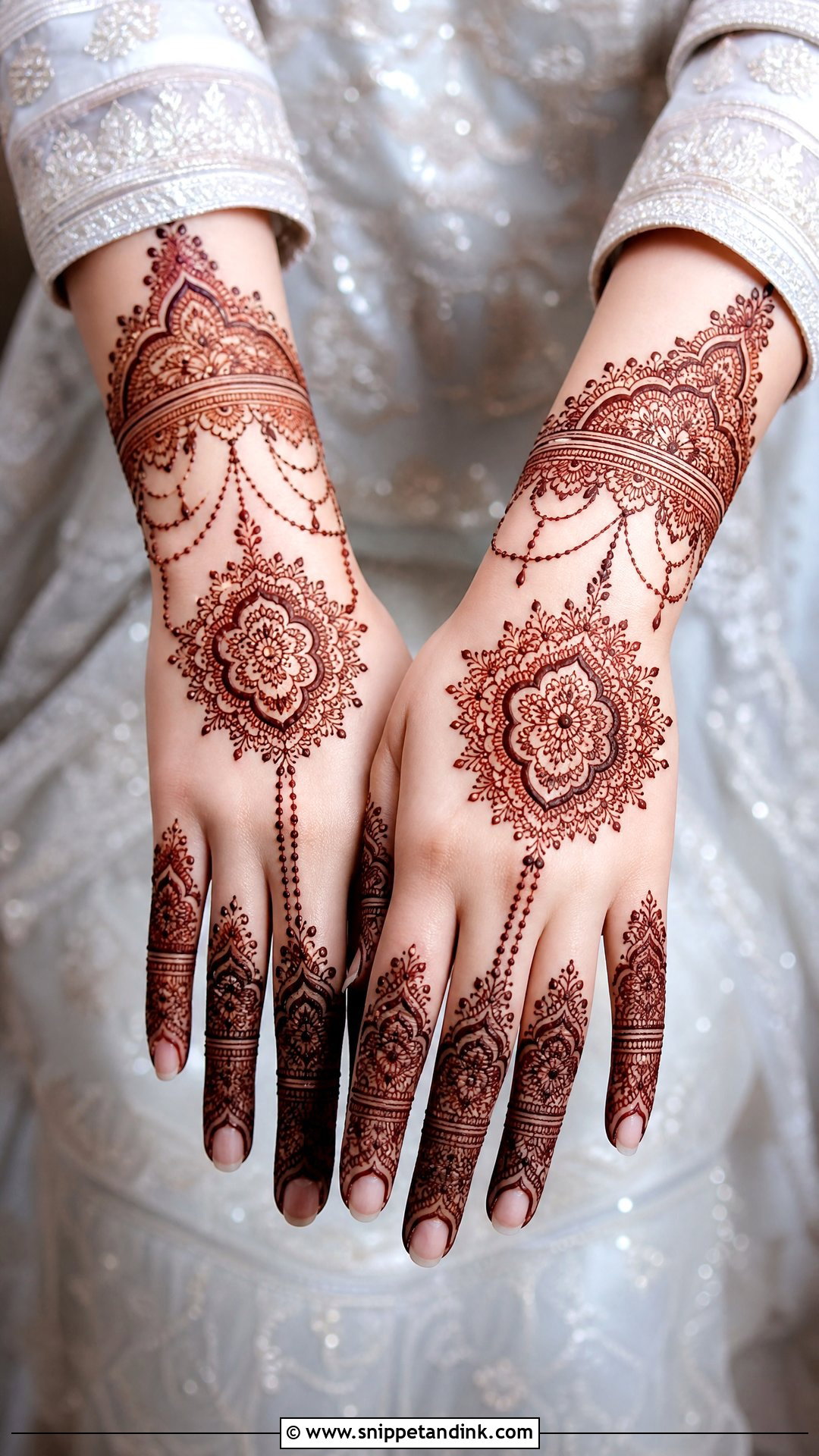 Jewelry Bridal Mehndi Design - Snippet and Ink - 30 Bridal Wedding Mehndi Designs