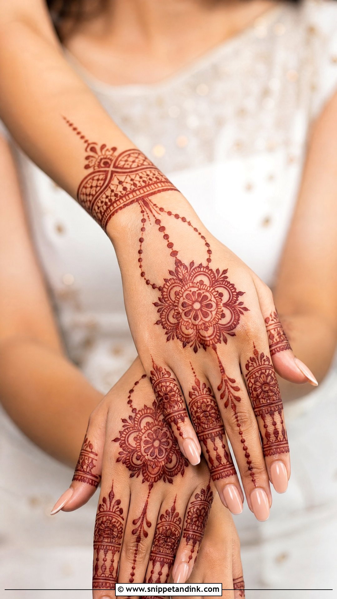 Jewelry Bridal Mehndi Design Back Hand - Snippet and Ink - 20 Bridal Mehndi Designs for Back Hand