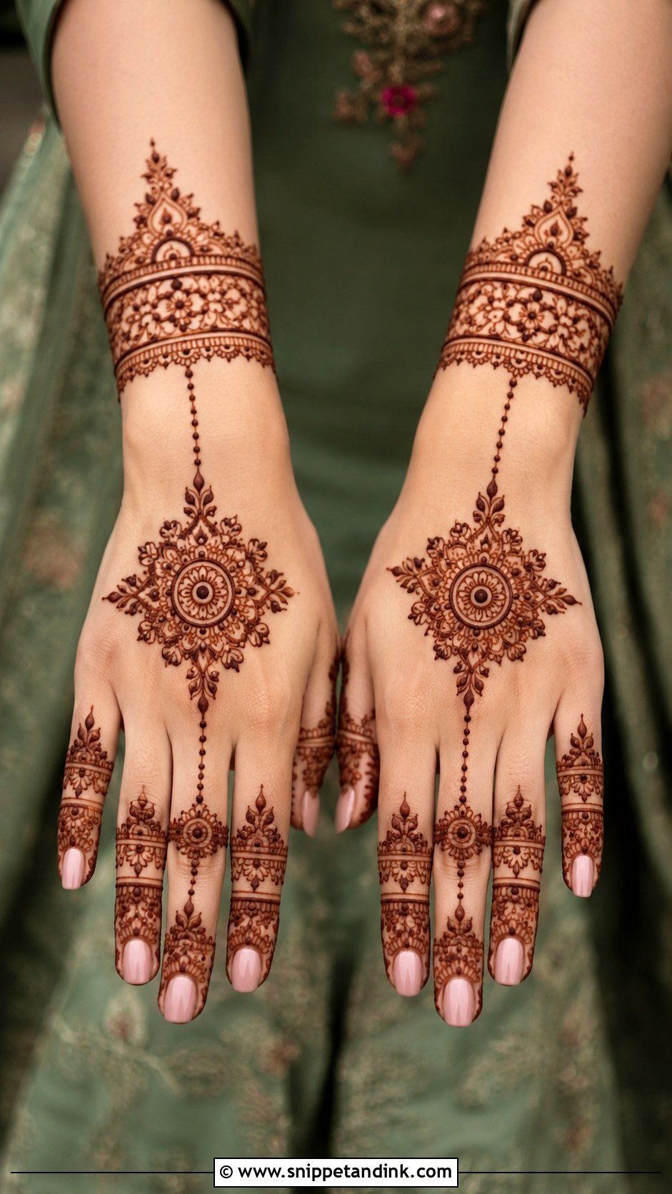 Jewelry Dulhan Mehndi Design - Snippet and Ink - 35 Dulhan Mehndi Designs