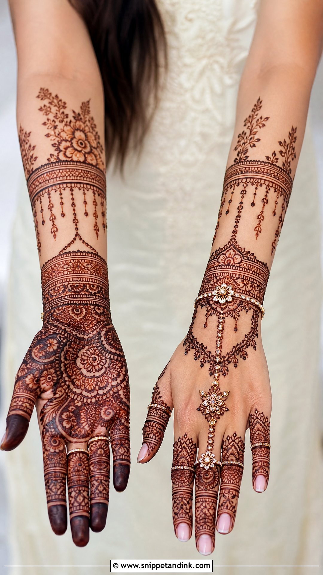 Jewelry Full Hand Bridal Mehndi Design - Snippet and Ink - 20 Full Hand Bridal Mehendi Mehndi Design Ideas