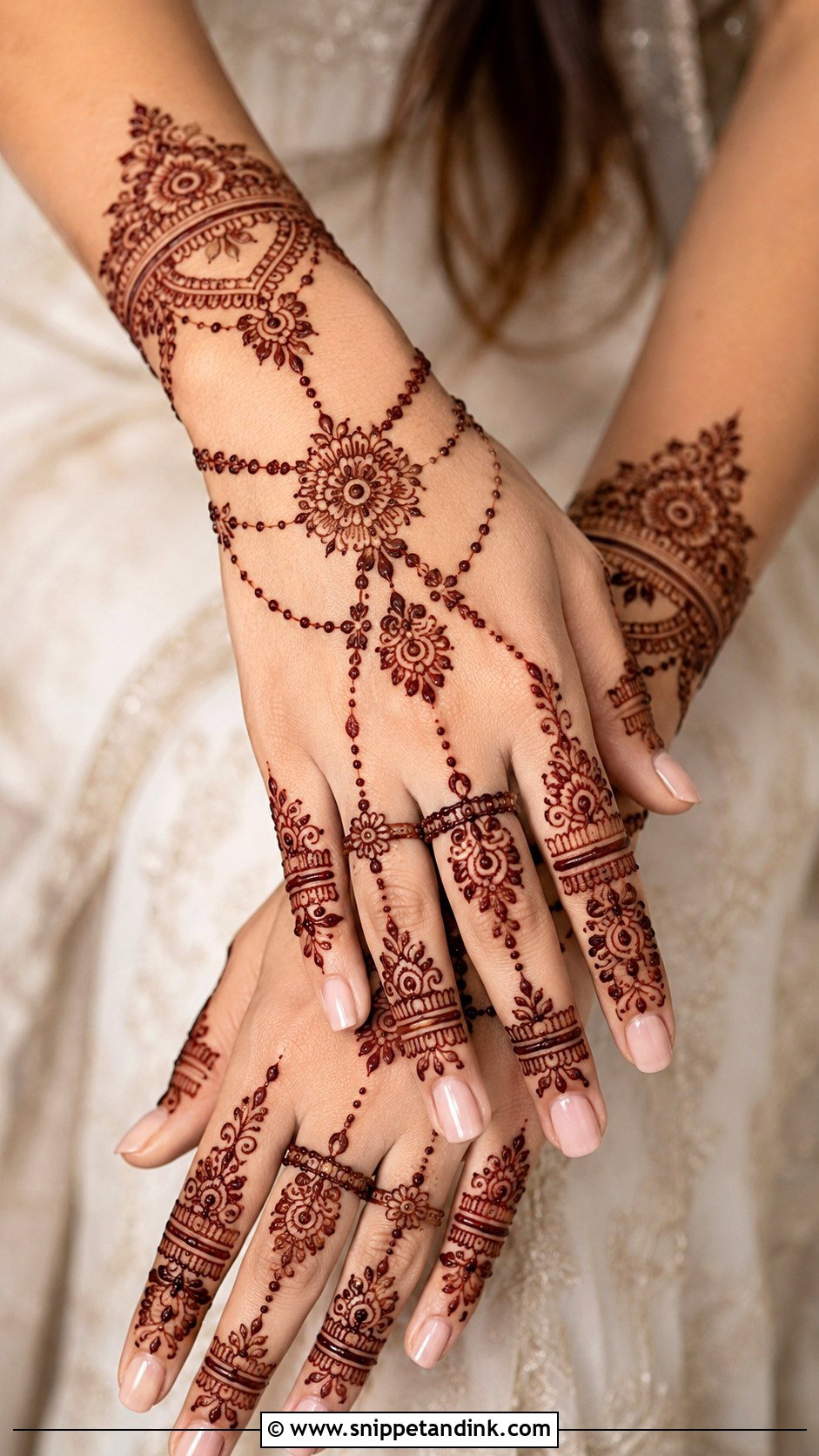 Jewelry Mehndi Design - Snippet and Ink - 30 Elegant Mehndi Designs