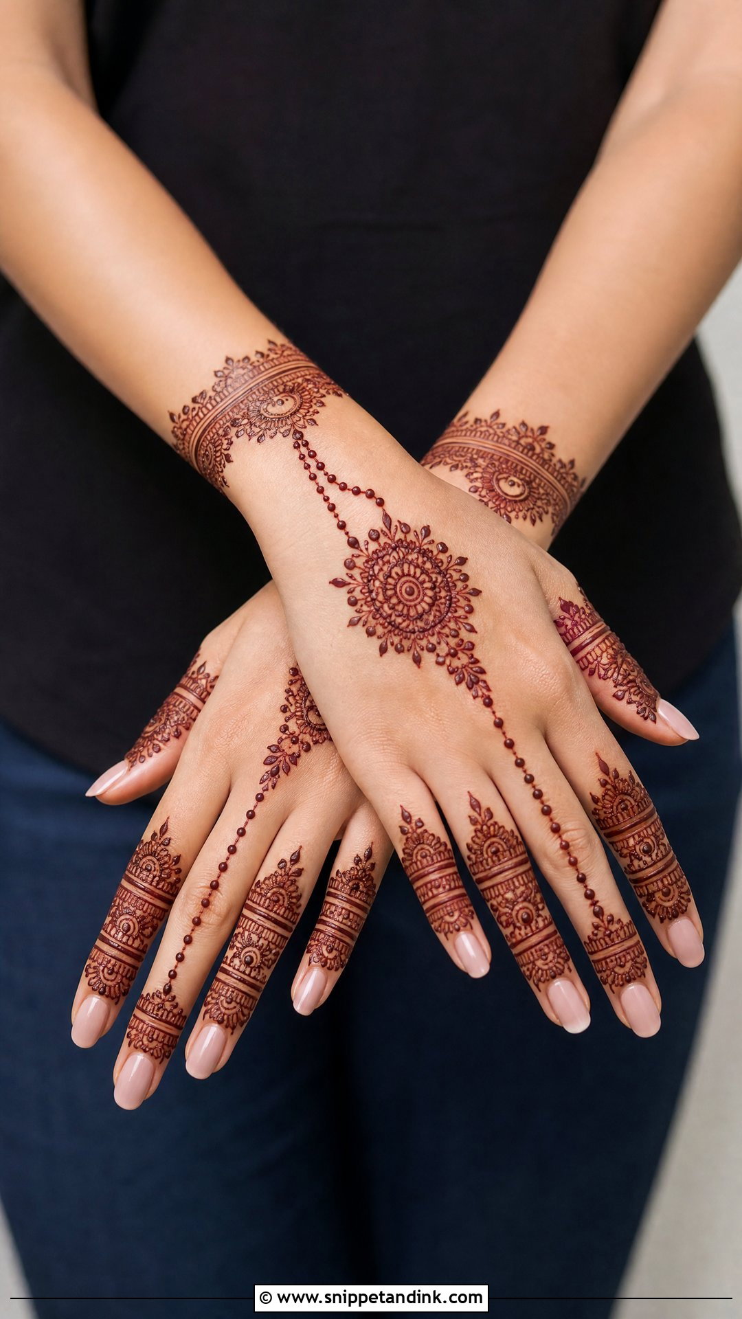 Jewelry Mehndi Design - Snippet and Ink - 35 Mehndi Designs