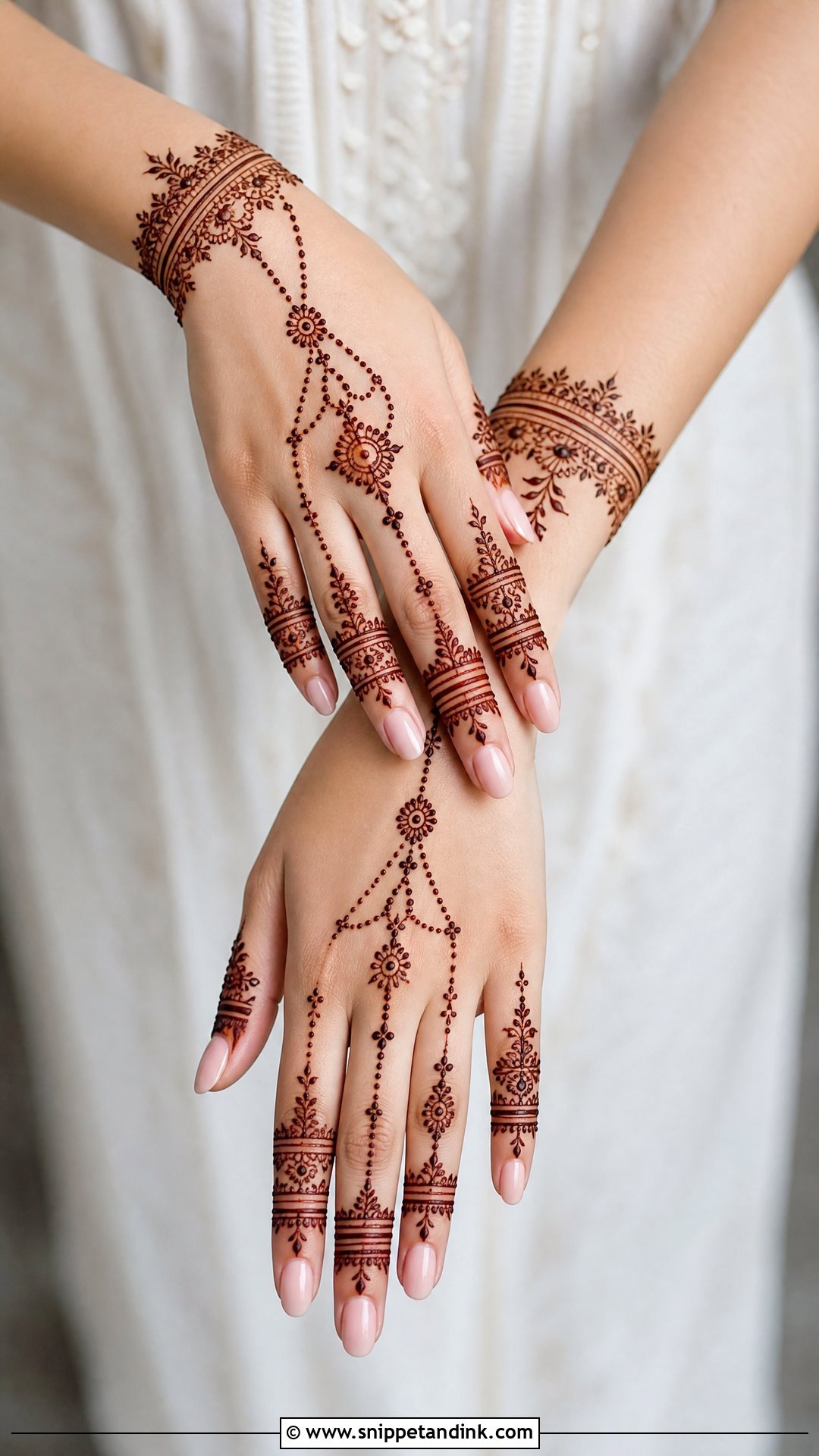 Jewelry Mehndi Design - Snippet and Ink - 35 Unique Mehndi Designs