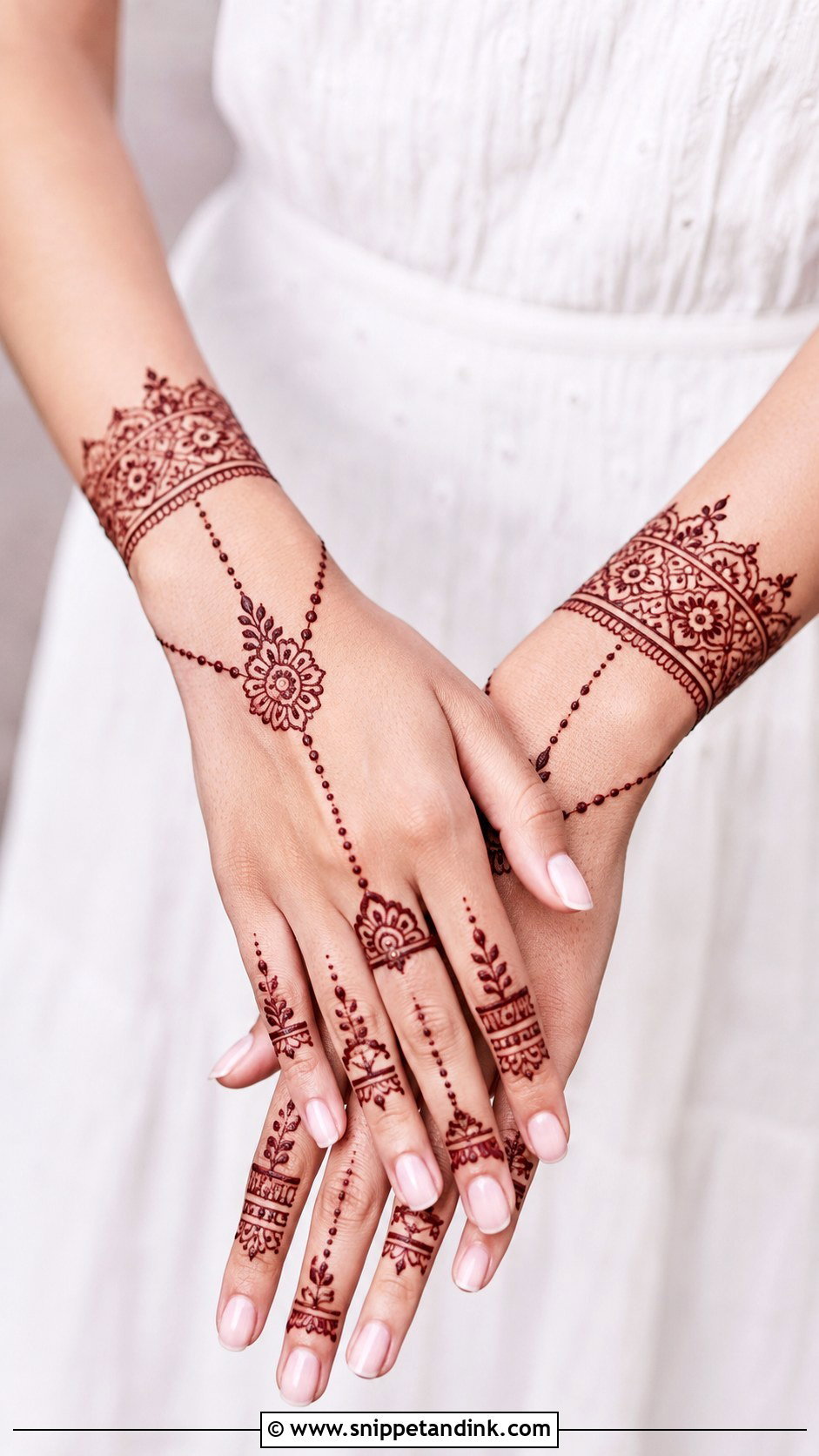 Jewelry Mehndi Design - Snippet and Ink - 35 Trending Mehndi Designs