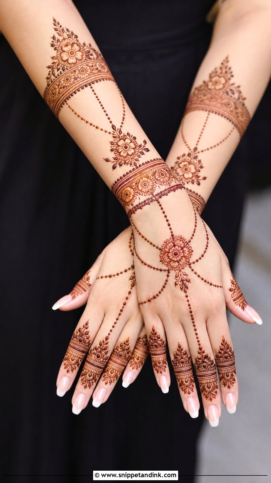 Jewelry Mehndi Design For Marriage - Snippet and Ink - 20 Marriage Mehndi Designs