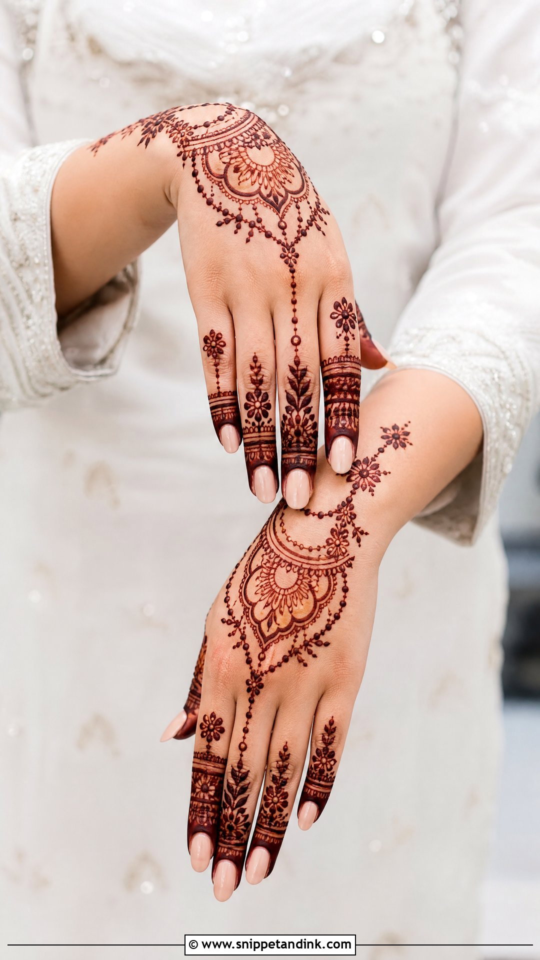 Jewelry Semi Bridal Mehendi Design For Back Hand - Snippet and Ink - 25 Semi Bridal Mehendi Design for Back Hand Ideas