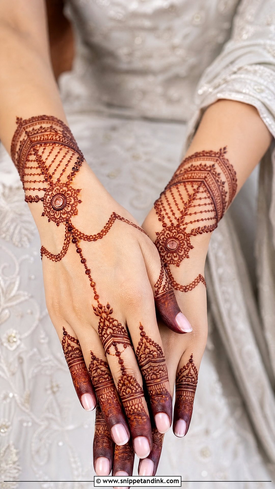 Jewelry Wedding Mehndi Design - Snippet and Ink - 20 Wedding Mehndi Design Ideas