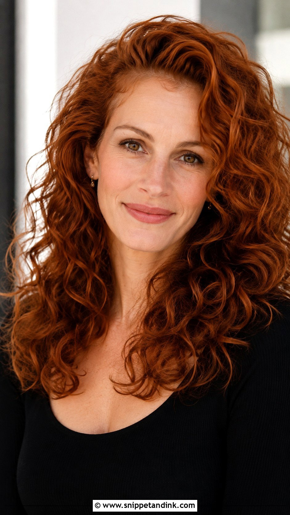 Julia Roberts Side Part Curls - Snippet and Ink - 15 Julia Roberts My Best Friends Wedding Hair Ideas