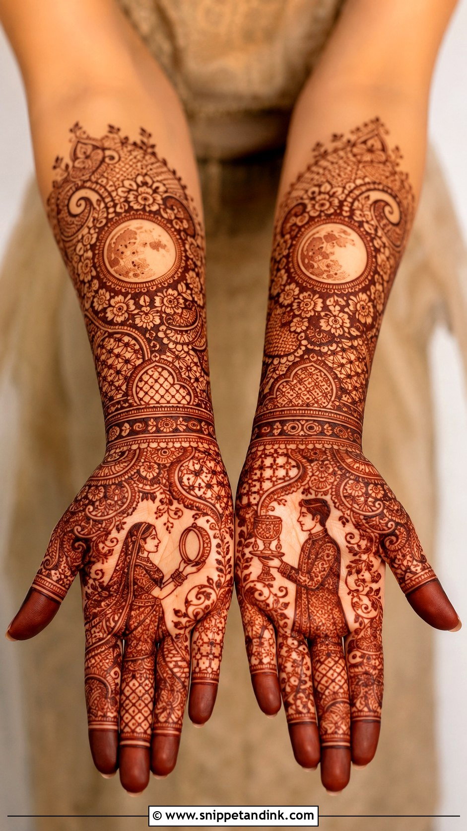 Karwa Chauth Mehndi Design 2018 - Snippet and Ink - 35 Mehndi Designs 2018