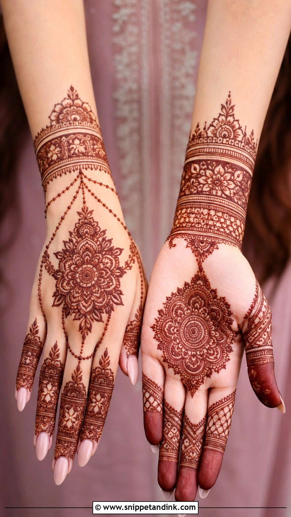 Kashees Engagement Mehndi Design - Snippet and Ink - 35 Kashee's Mehndi Designs