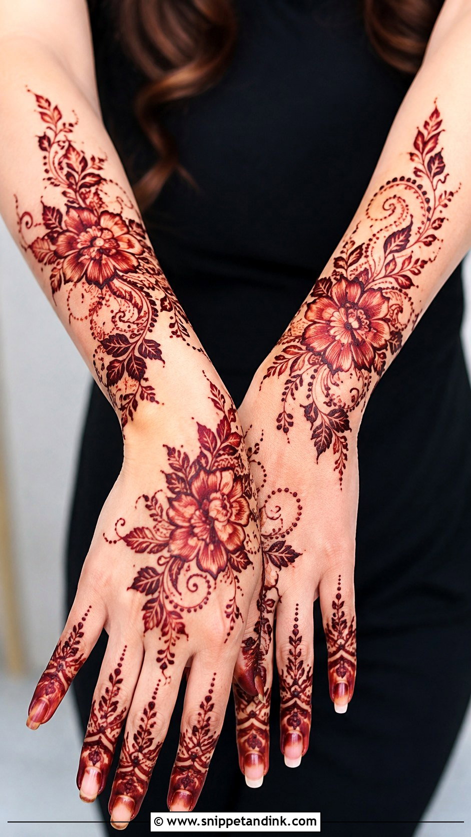 Kashees Floral Mehndi Design - Snippet and Ink - 35 Kashee's Mehndi Designs