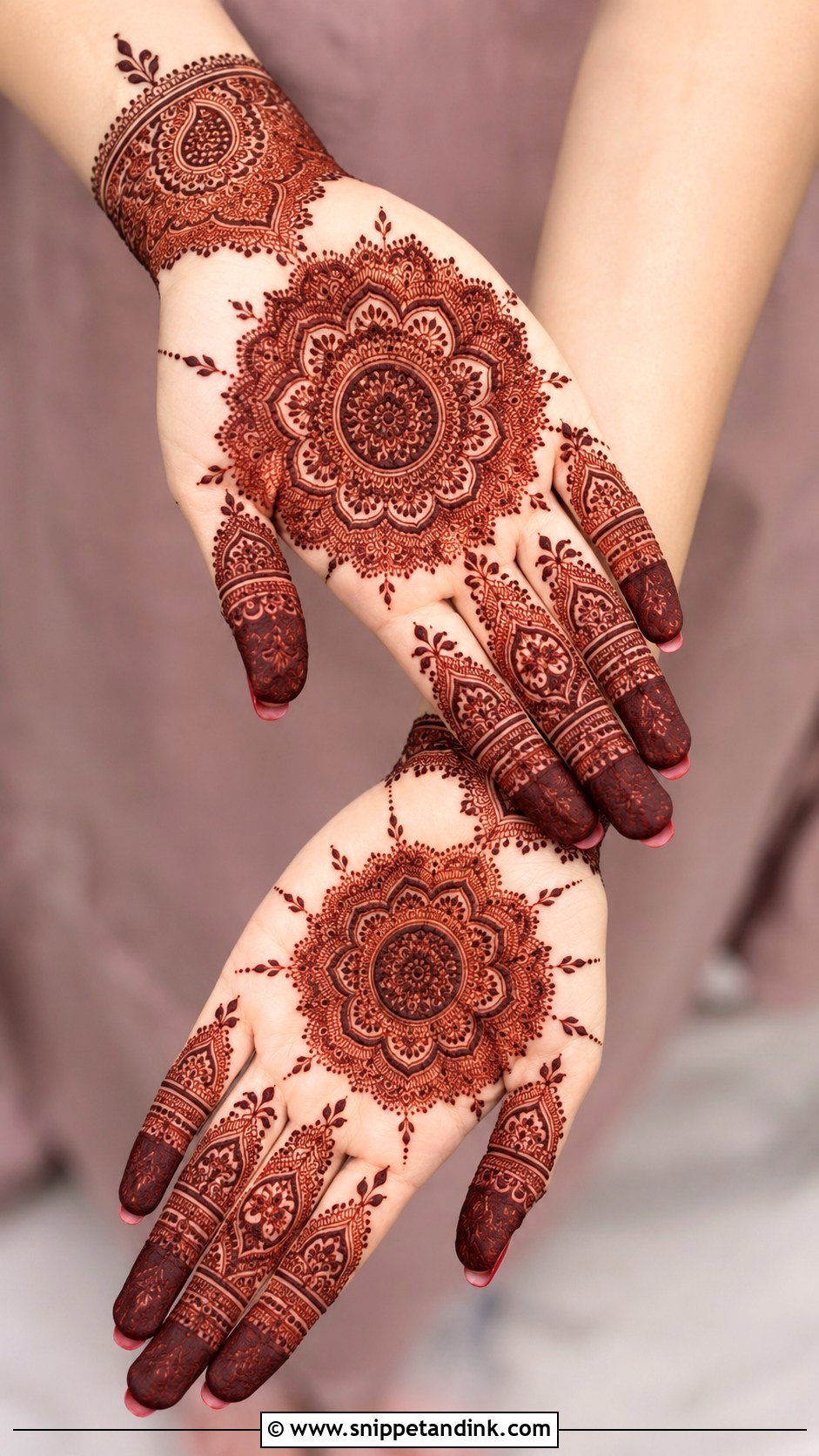 Kashees Front Hand Mehndi Design - Snippet and Ink - 35 Kashee's Mehndi Designs