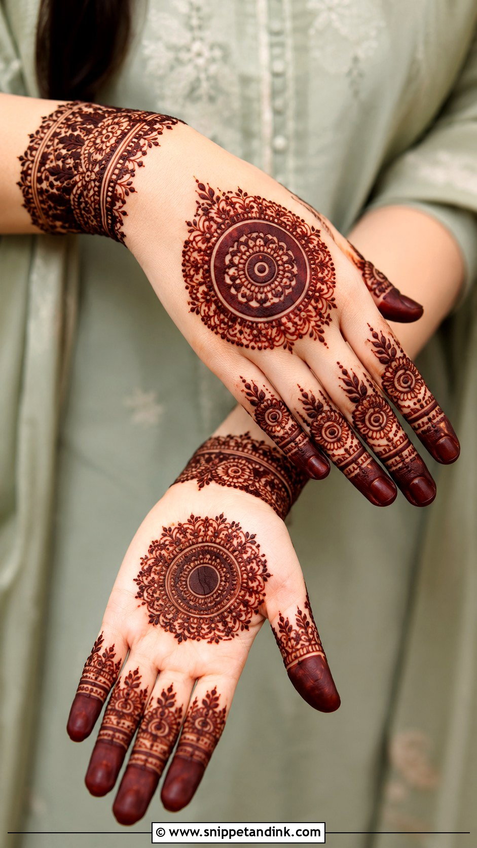 Kashees Gol Tikki Mehndi Design - Snippet and Ink - 35 Kashee's Mehndi Designs