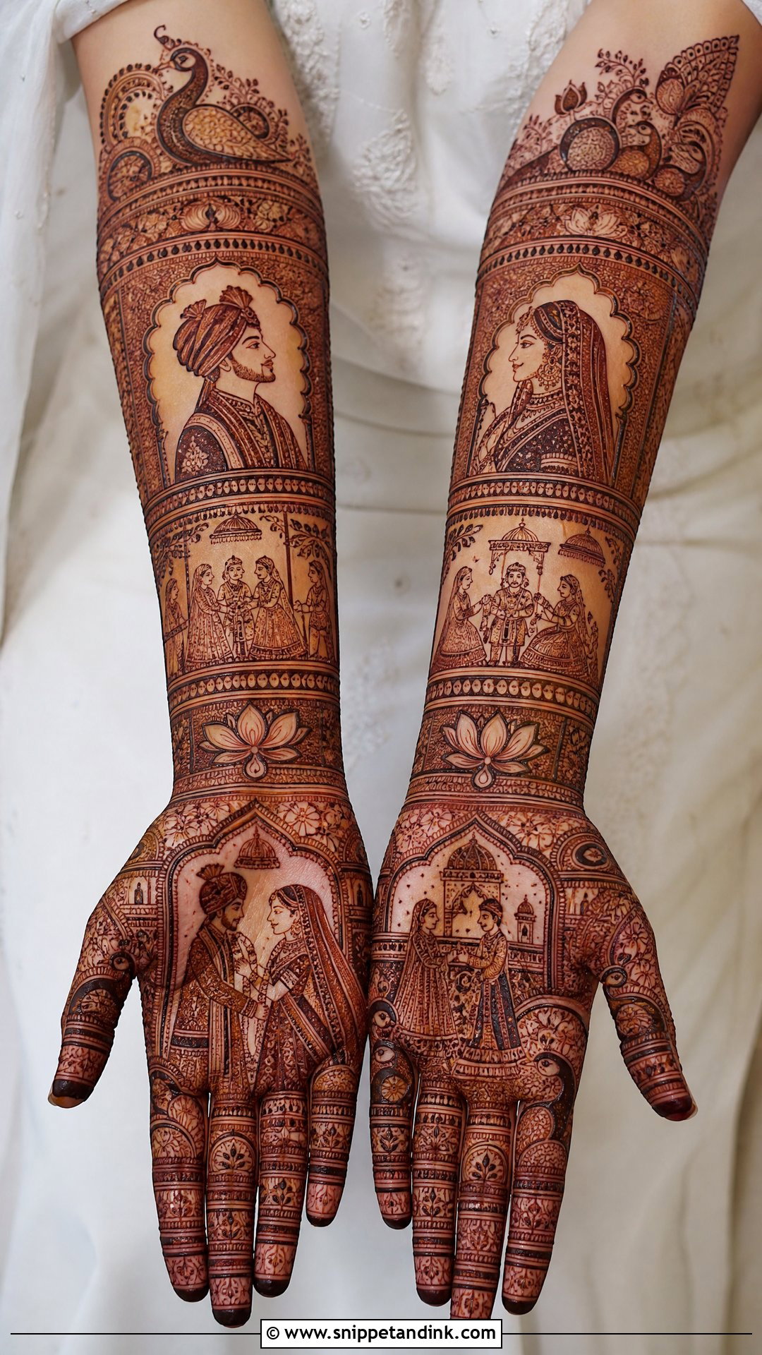 Kashees Indian Bridal Mehndi Design - Snippet and Ink - 20 Kashees Bridal Mehndi Designs