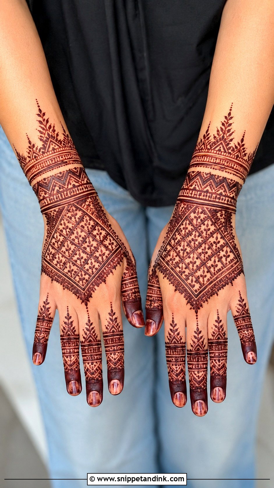 Kashees Moroccan Mehndi Design - Snippet and Ink - 35 Kashee's Mehndi Designs