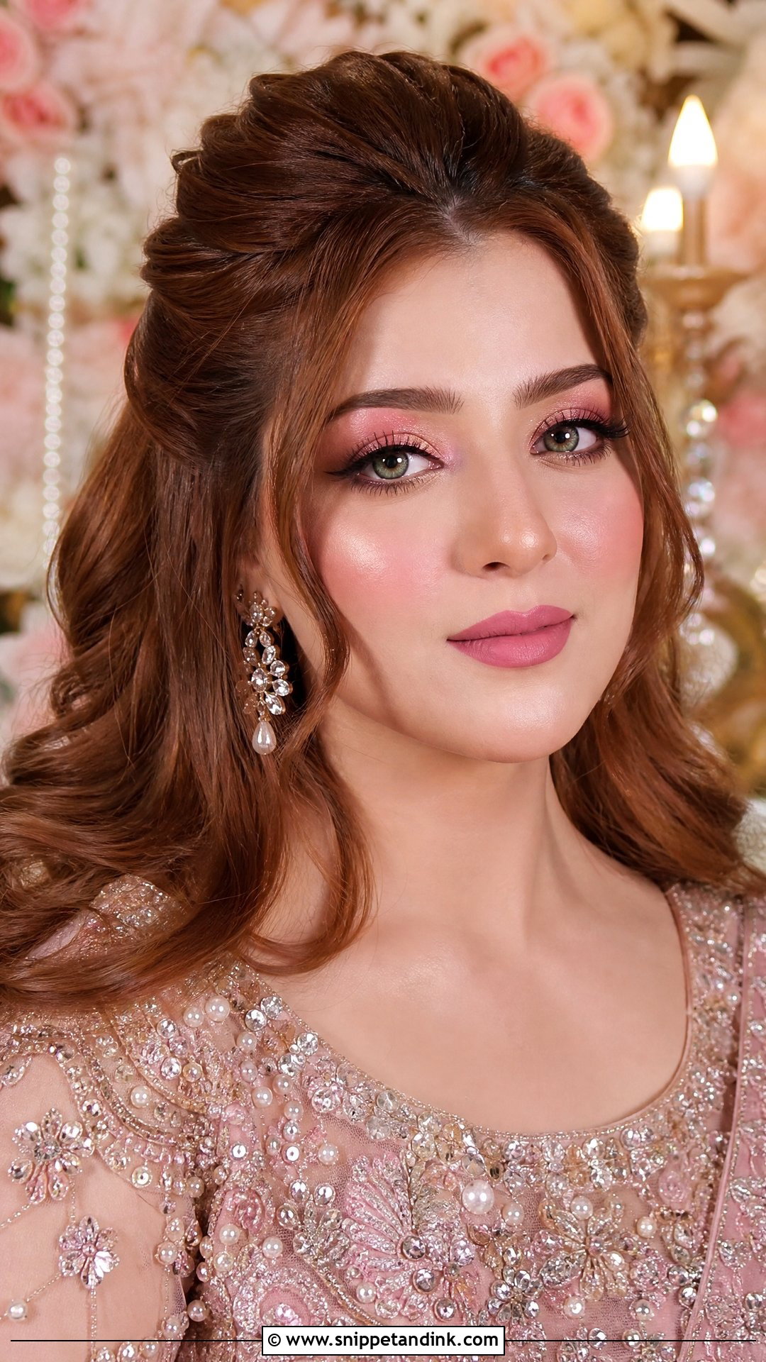 Kashees Pink Bridal Makeup - Snippet and Ink - 20 Kashees Bridal Makeup Ideas