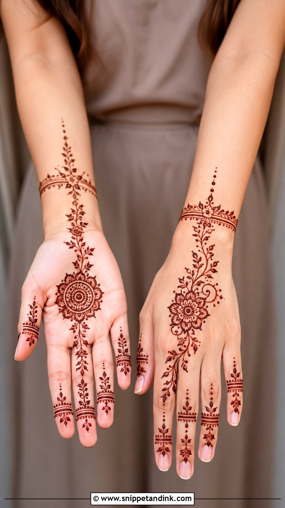 Kashees Simple Mehndi Design - Snippet and Ink - 35 Kashee's Mehndi Designs