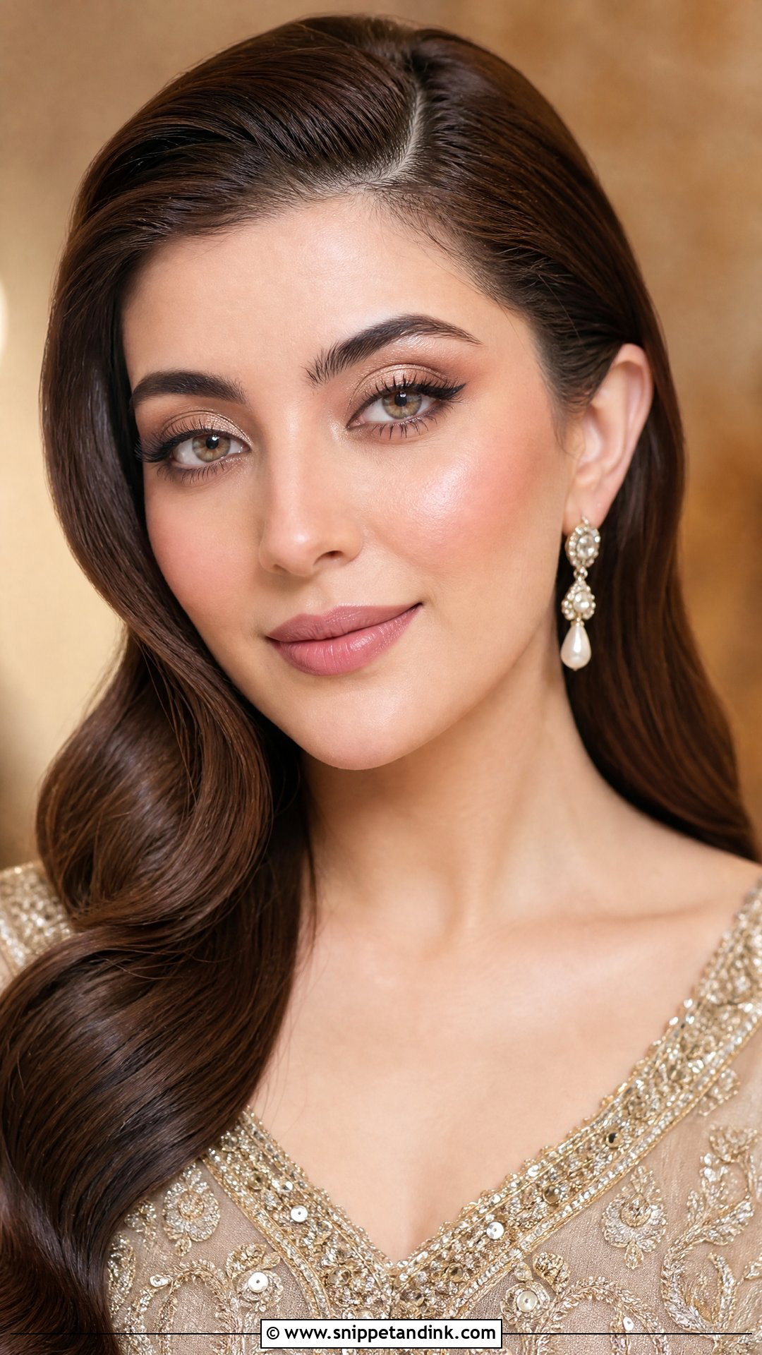 Kashees Soft Glam Bridal Makeup - Snippet and Ink - 20 Kashees Bridal Makeup Ideas