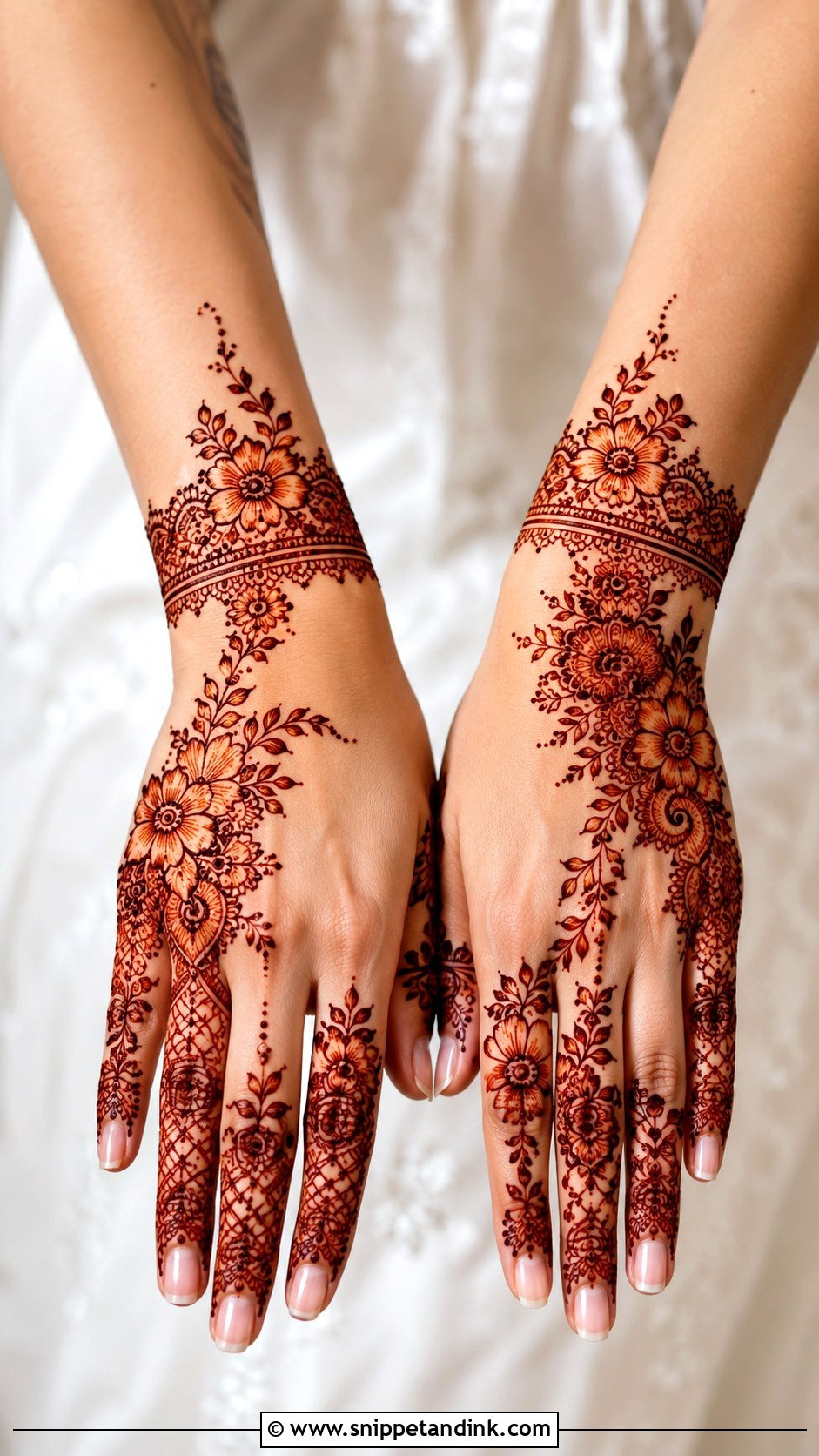 Kashees Walima Mehndi Design - Snippet and Ink - 35 Kashee's Mehndi Designs