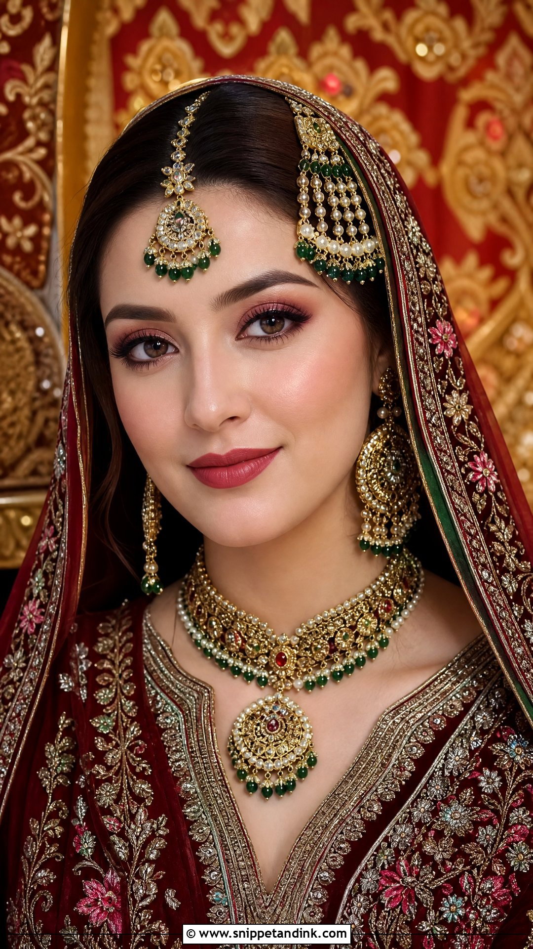 Kashmiri Bridal Makeup - Snippet and Ink - 20 South Asian Bridal Makeup Ideas