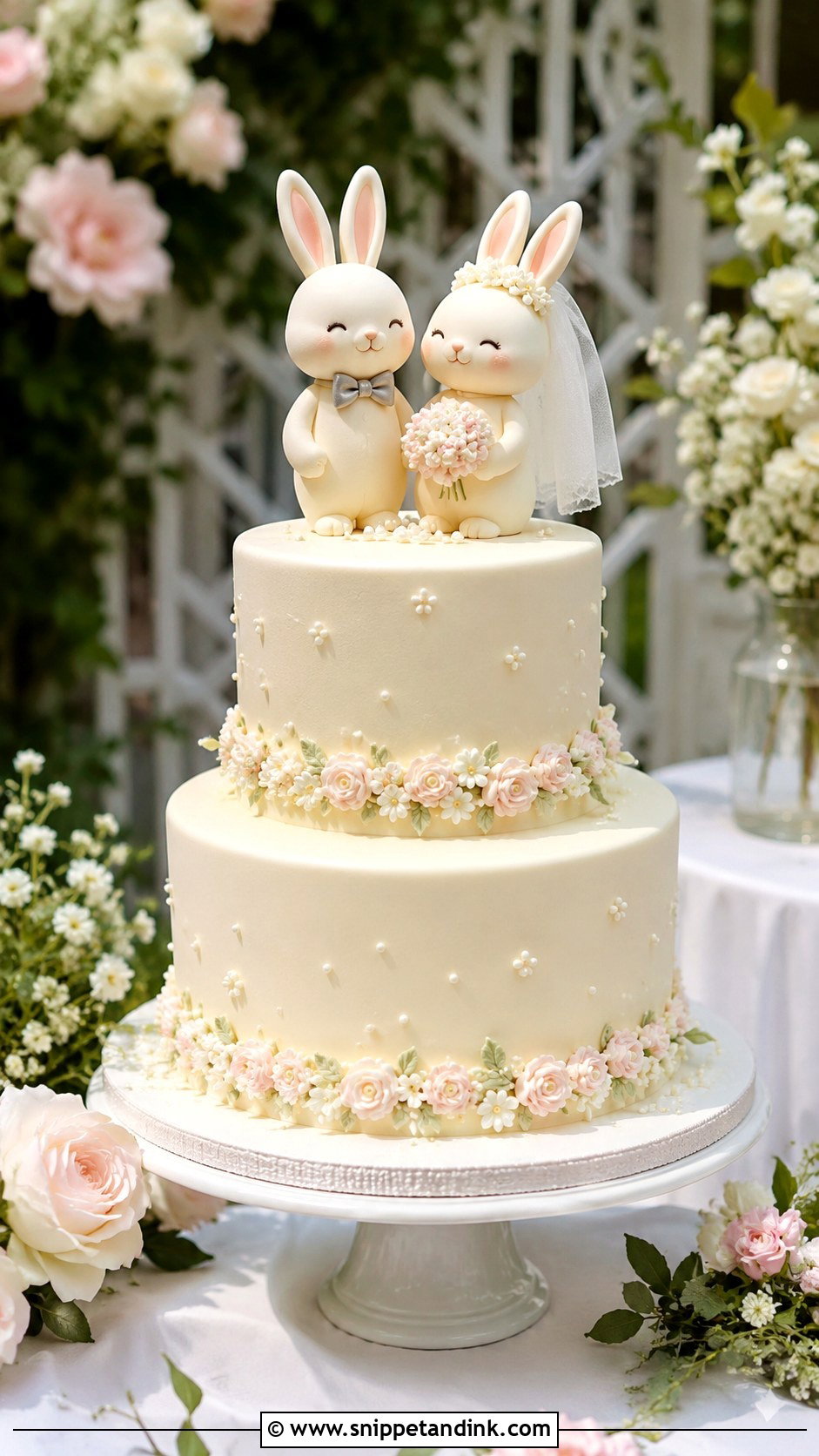 Kawaii Frog Wedding Cake - Snippet and Ink - 20 Kawaii Wedding Cake Ideas