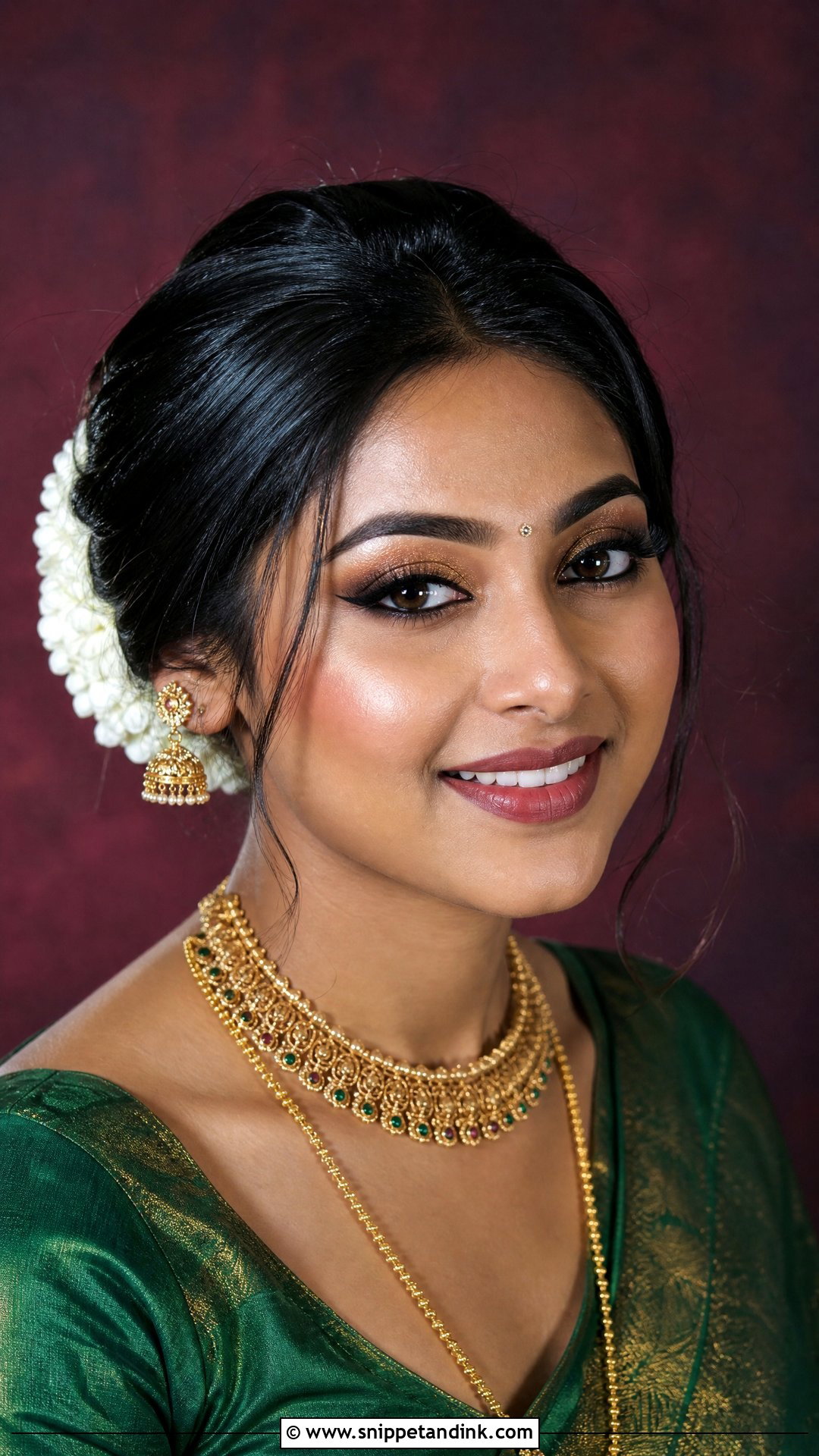 Kerala Bridal Makeup For Reception - Snippet and Ink - 20 Kerala Bridal Makeup Ideas
