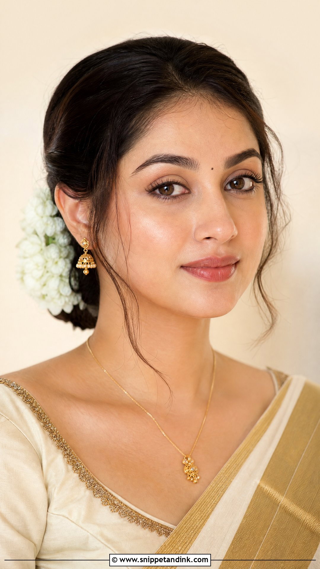 Kerala Bridal Makeup With Minimal Look - Snippet and Ink - 20 Kerala Bridal Makeup Ideas