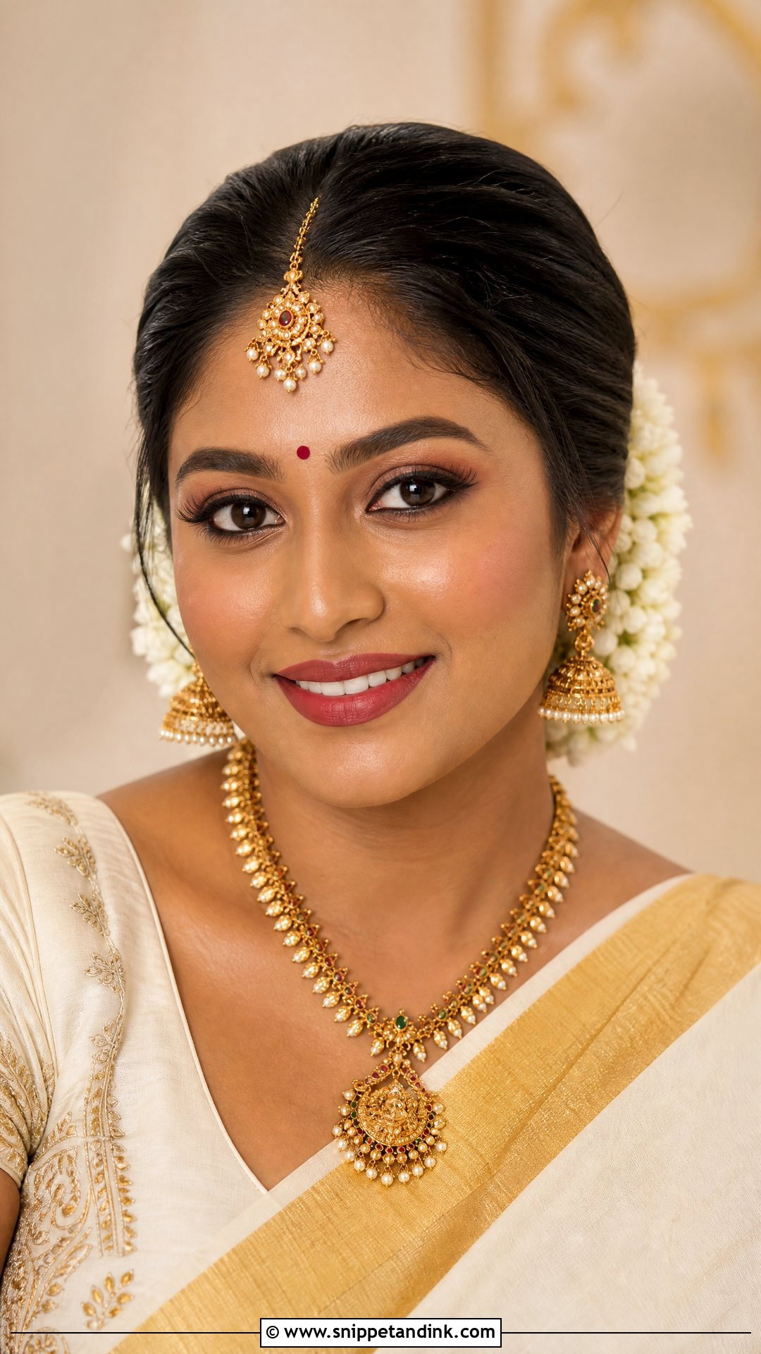 Kerala Bridal Makeup - Snippet and Ink - 20 Indian Bridal Makeup Looks