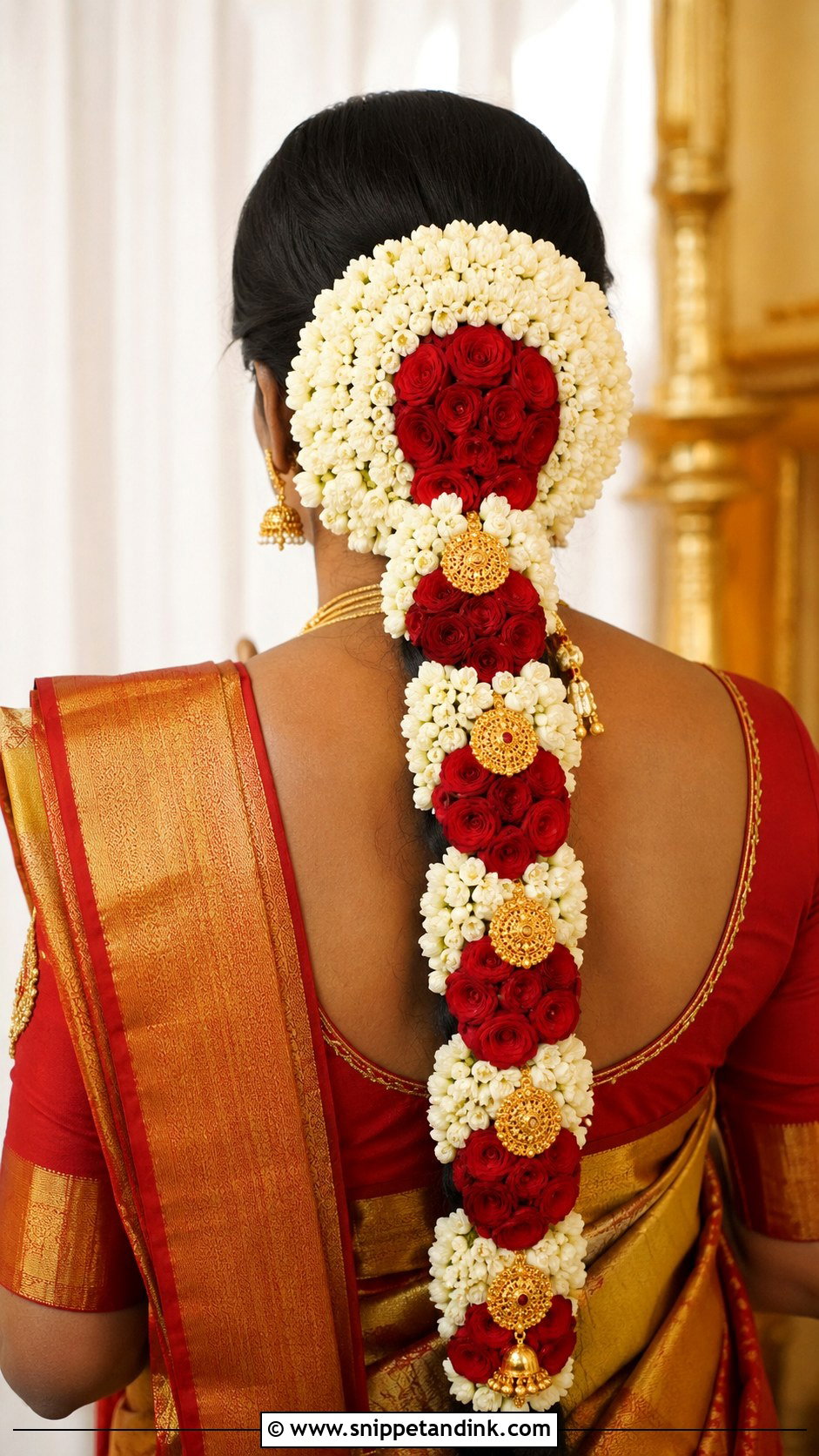 Kerala Hindu Wedding Poola Jada - Snippet and Ink - 20 Kerala Hindus Wedding Hairstyles