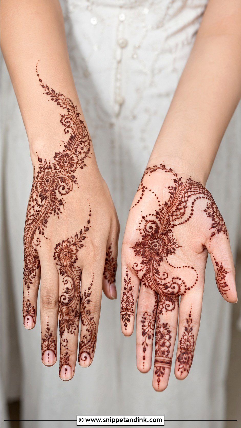 Khafif Mehndi Design - Snippet and Ink - 30 New Trending Mehndi Designs