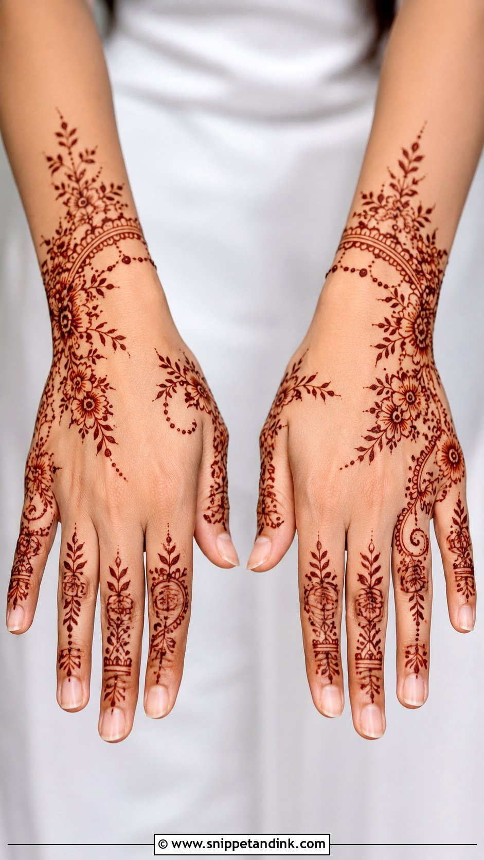 Khafif Mehndi Design - Snippet and Ink - 35 Latest Mehndi Designs