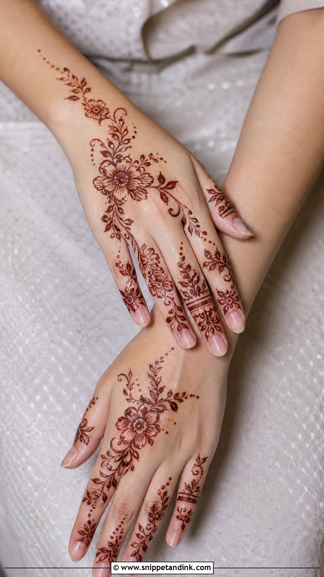 Khafif Mehndi Design For Hands - Snippet and Ink - 25 Mehndi New Design Ideas