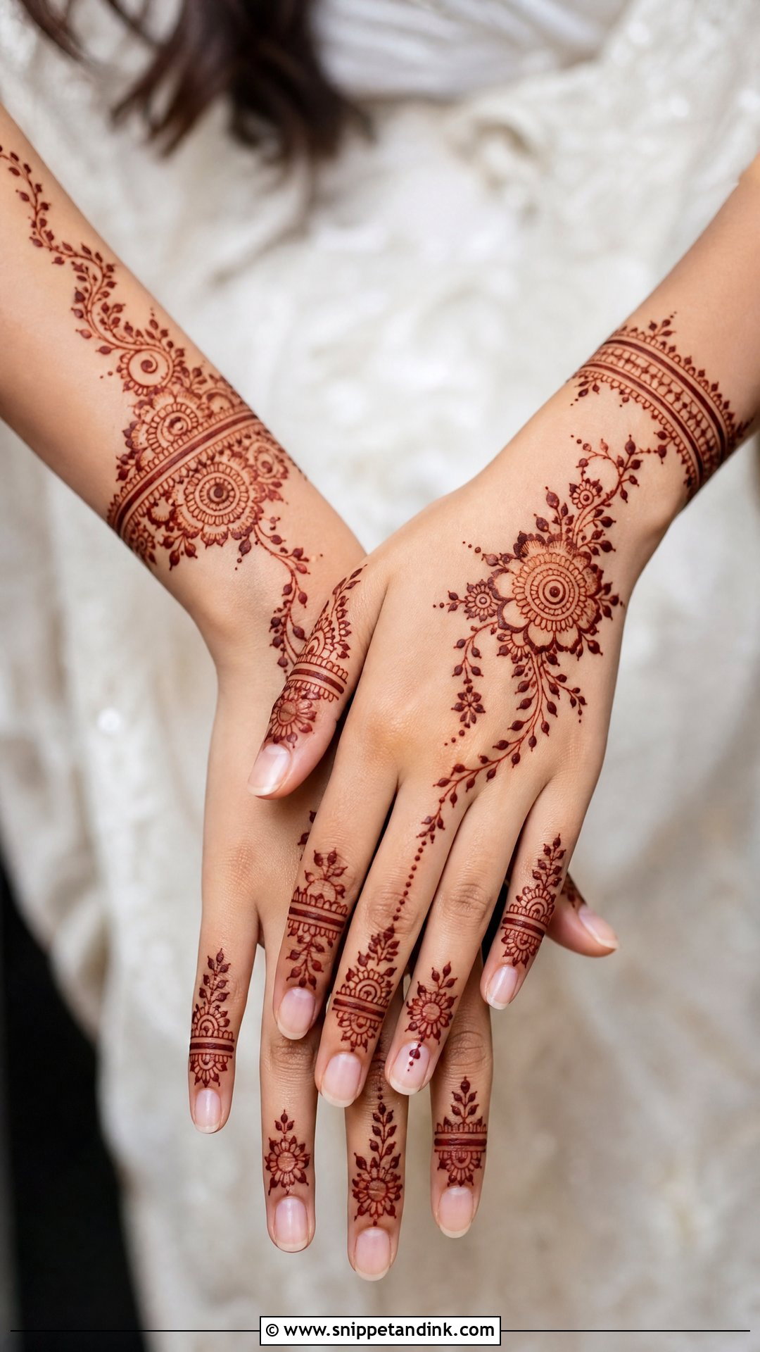 Khafif Mehndi Design For Wedding - Snippet and Ink - 25 Unique Mehndi Designs for Wedding