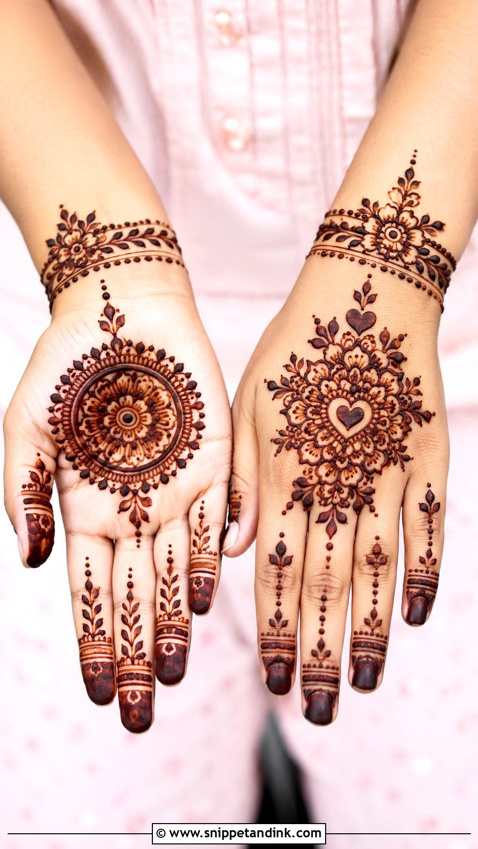 Kids Bharwa Mehndi Design - Snippet and Ink - 30 Bharwa Mehndi Designs