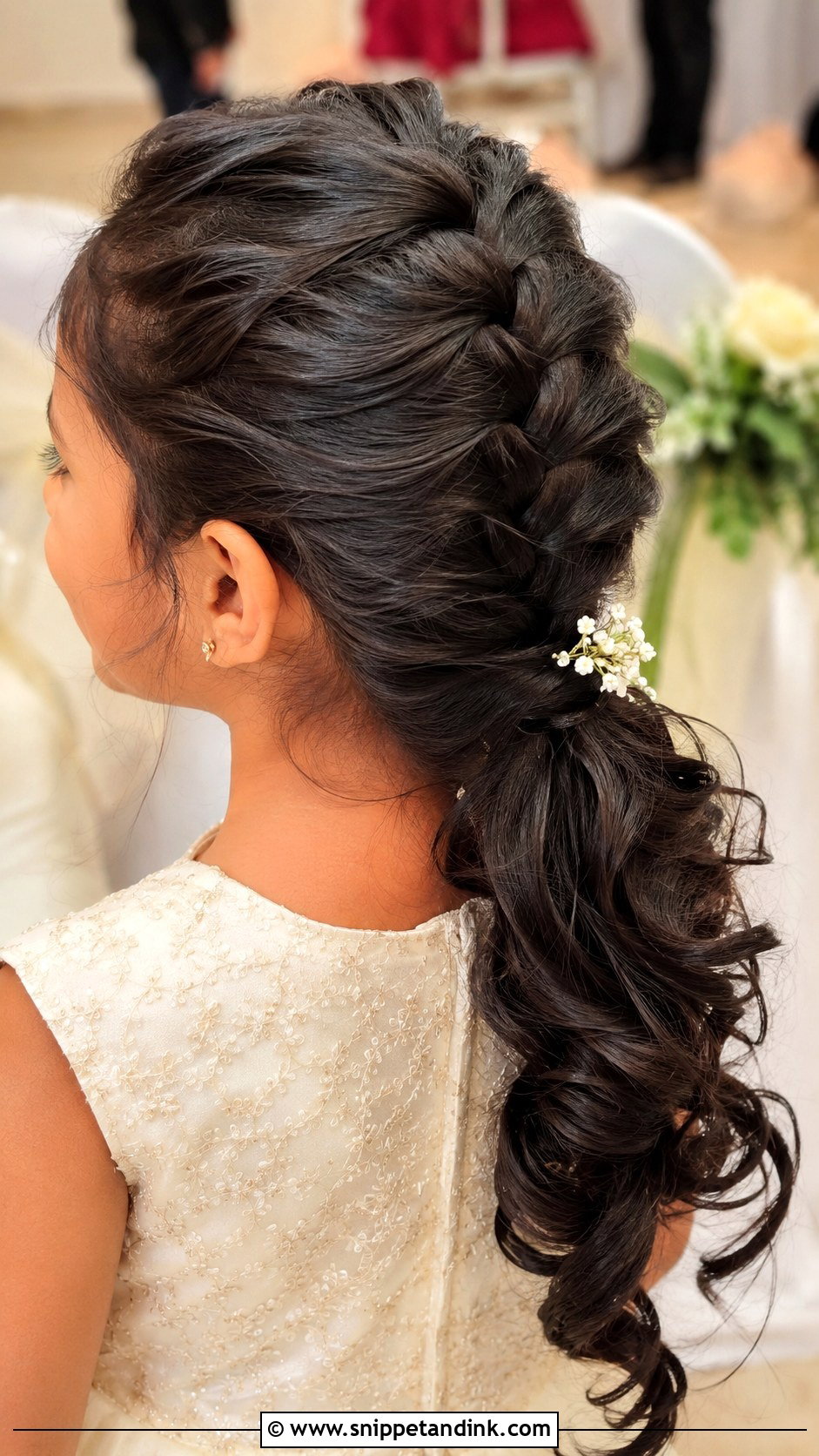Kids French Braid For Wedding - Snippet and Ink - 15 Wedding Hairstyles for Children