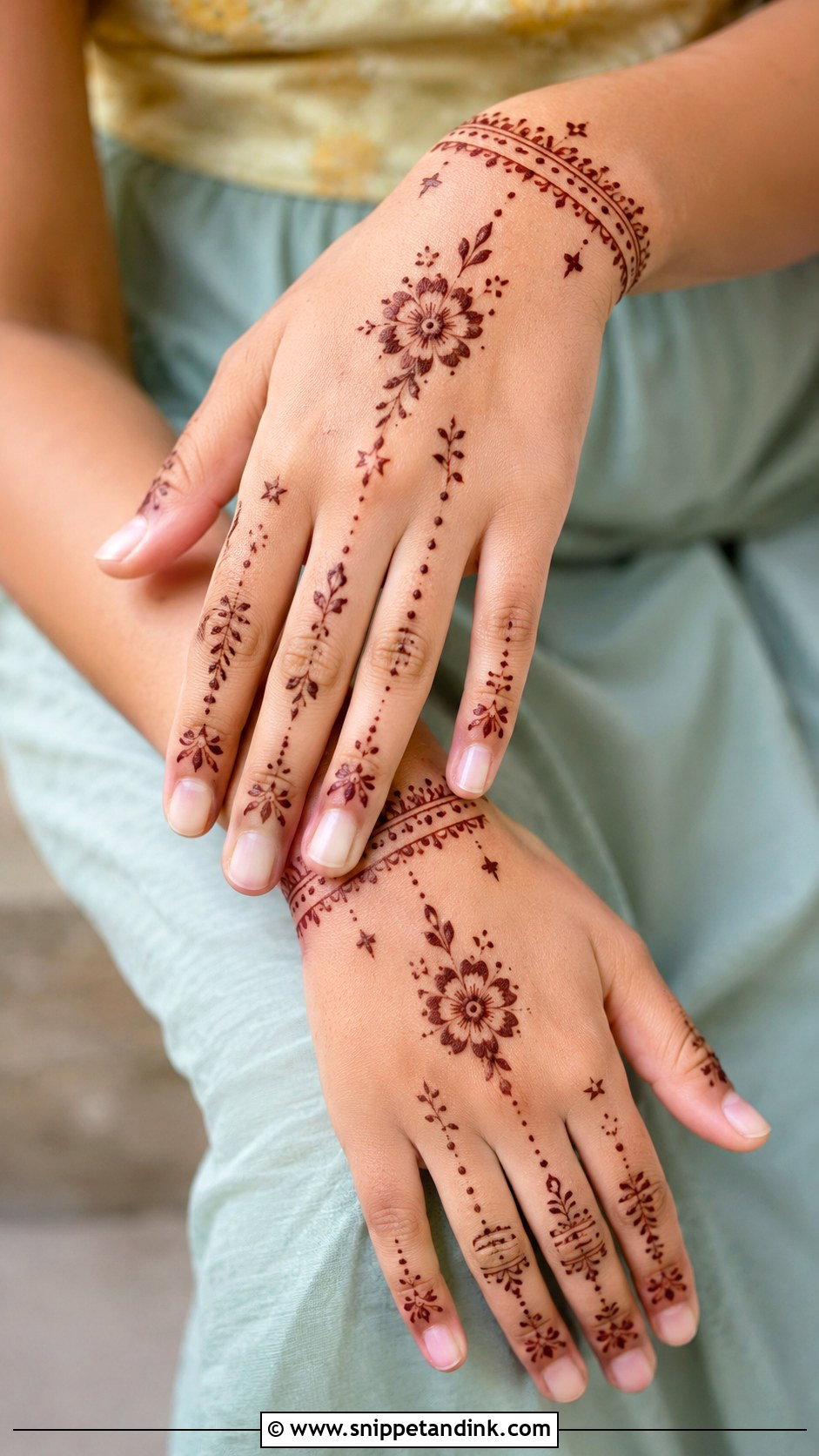 Kids Mehndi Design - Snippet and Ink - 35 New Style Mehndi Design Ideas