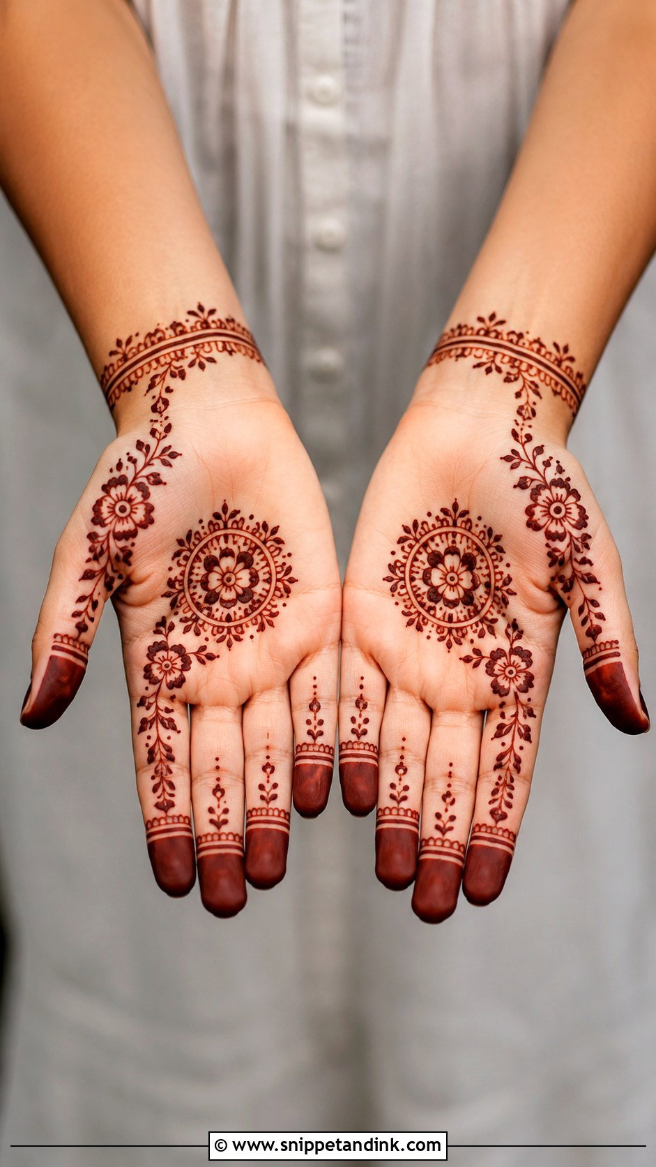 Kids Mehndi Design 2018 - Snippet and Ink - 35 Mehndi Designs 2018