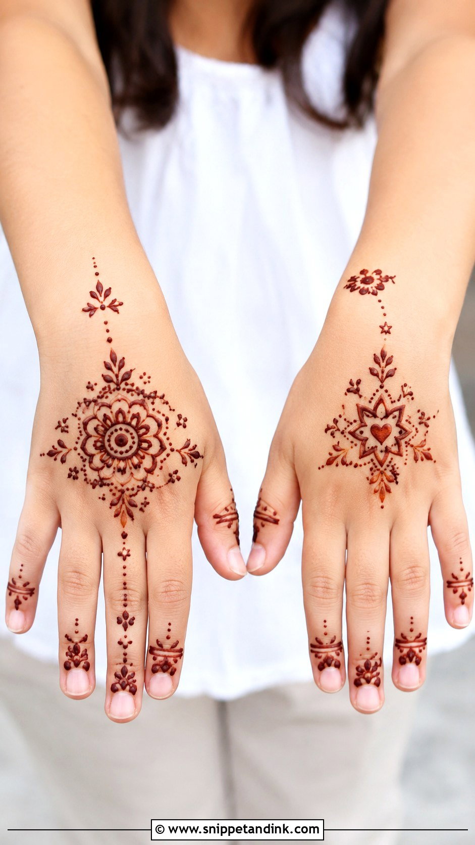 Kids Mehndi Design - Snippet and Ink - 35 Best Mehndi Designs