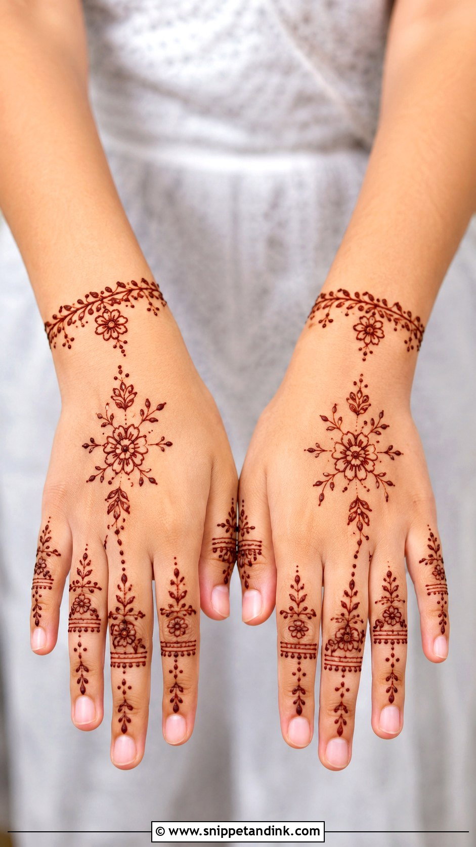 Kids Mehndi Design - Snippet and Ink - 35 Mehndi Art Designs
