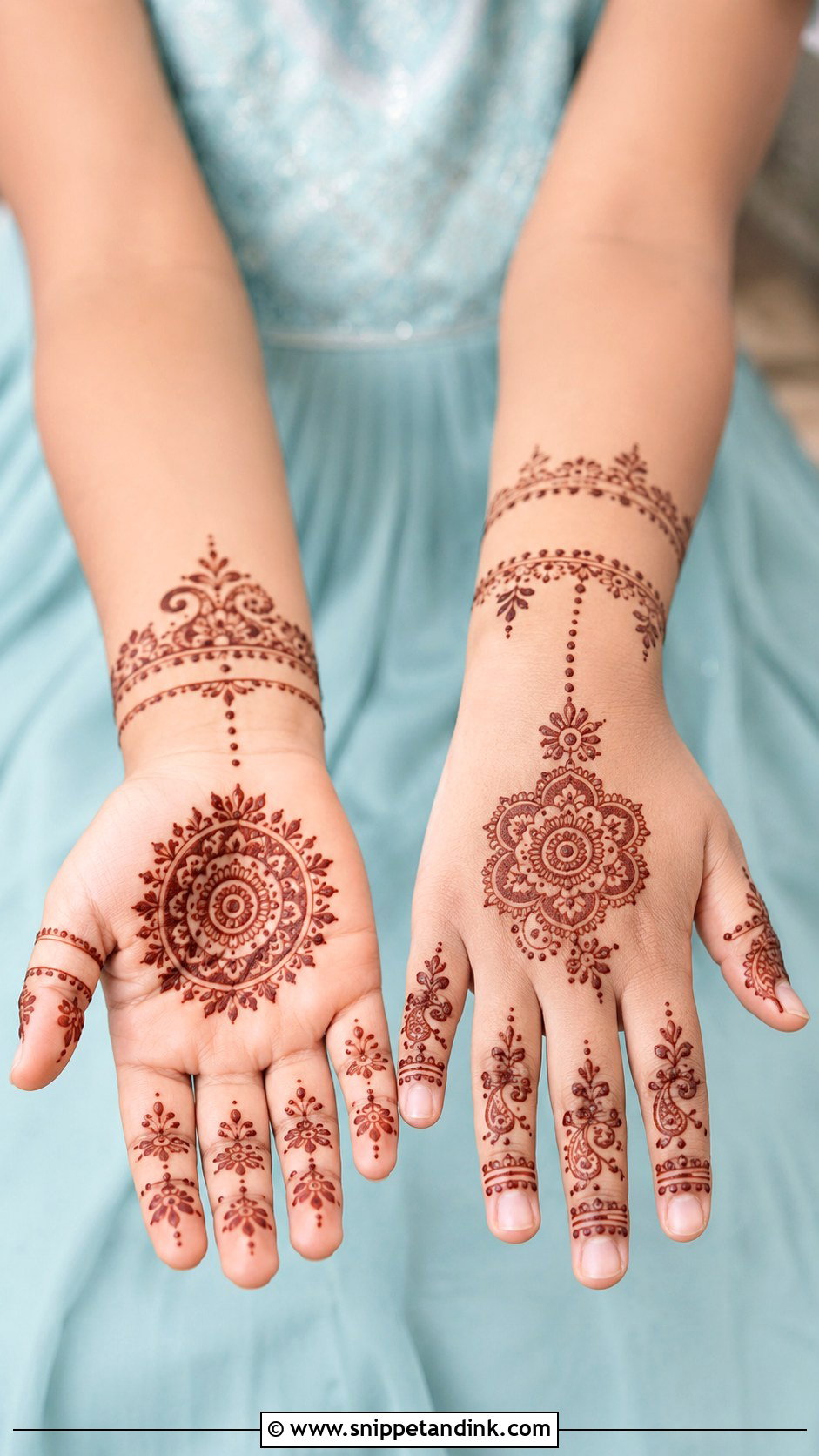 Kids Mehndi Design For Hands - Snippet and Ink - 35 Trendy Mehndi Designs