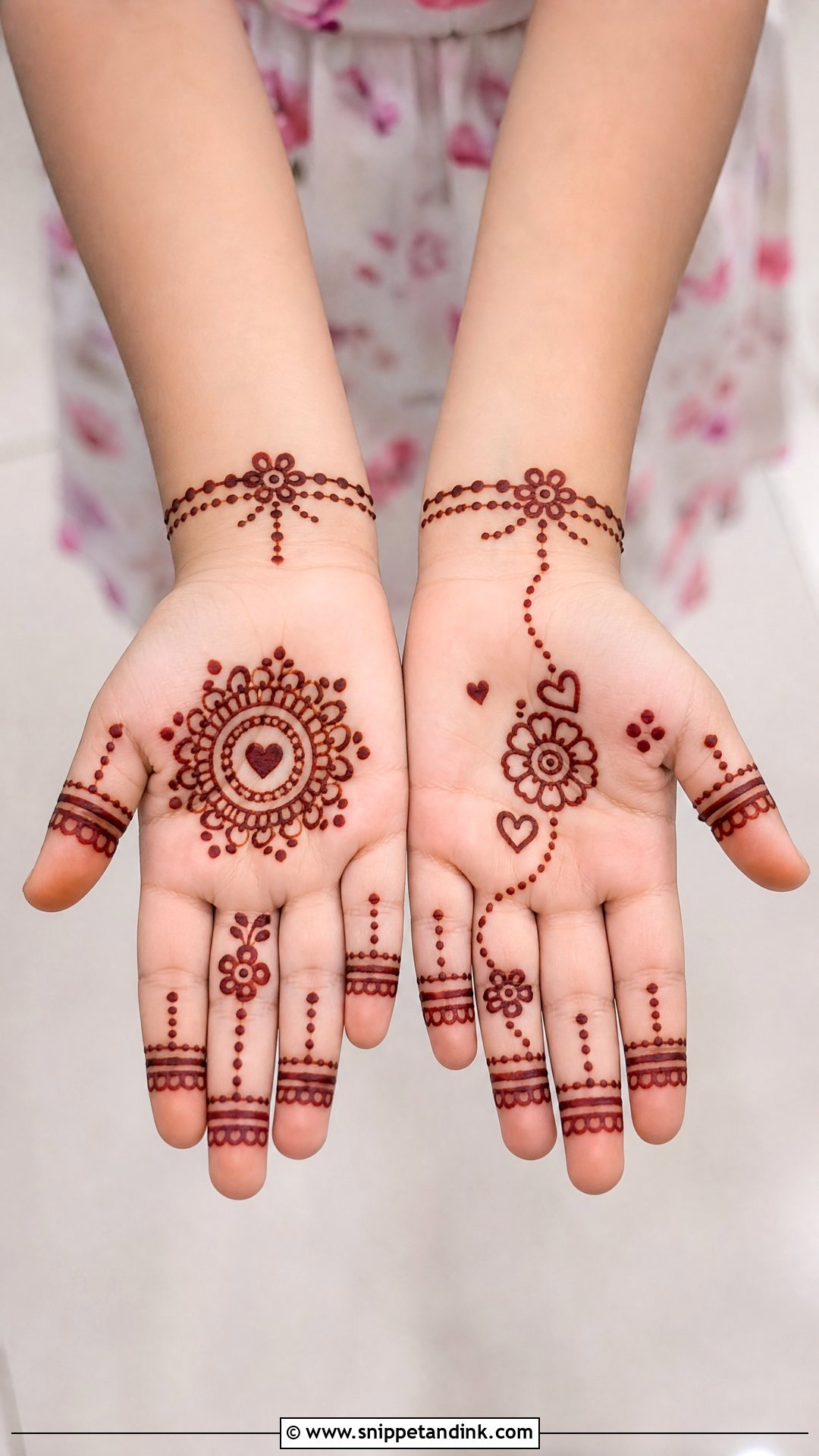 Kids Rakhi Mehndi Design - Snippet and Ink - 30 Rakhi Mehndi Designs