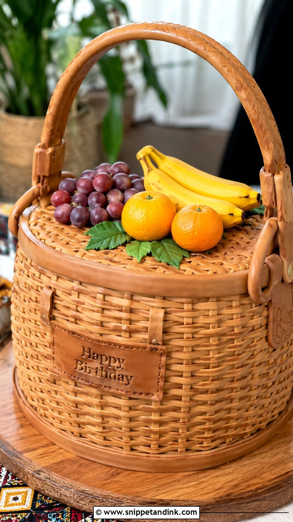 Kiondo Cake With Handle - Snippet and Ink - 20 Kiondo Cake Designs