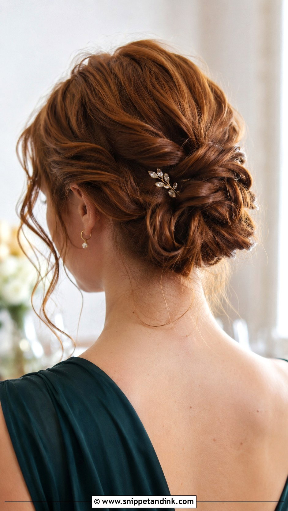 Knotted Bun - Snippet and Ink - 20 Easy Wedding Guest Updo Hairstyles
